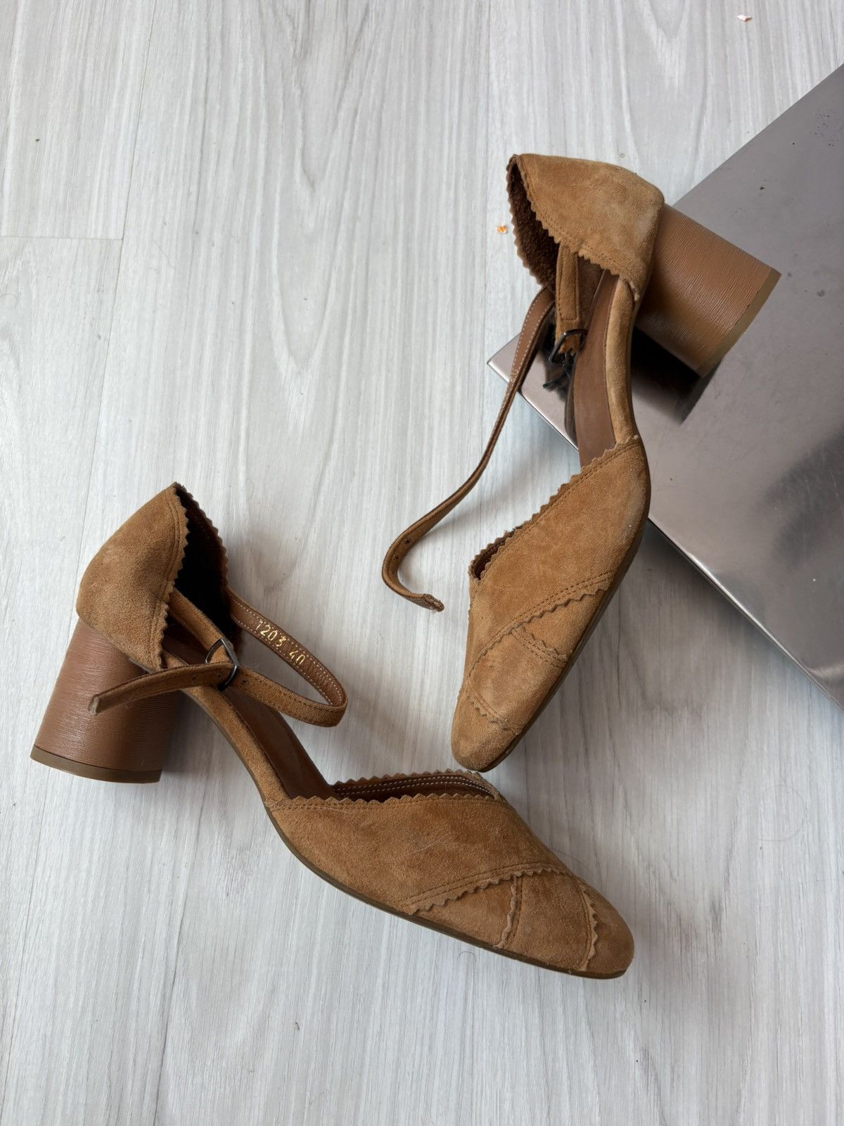Vintage Paula Mayer sandals Size US 9 / IT 39 - 15 Thumbnail