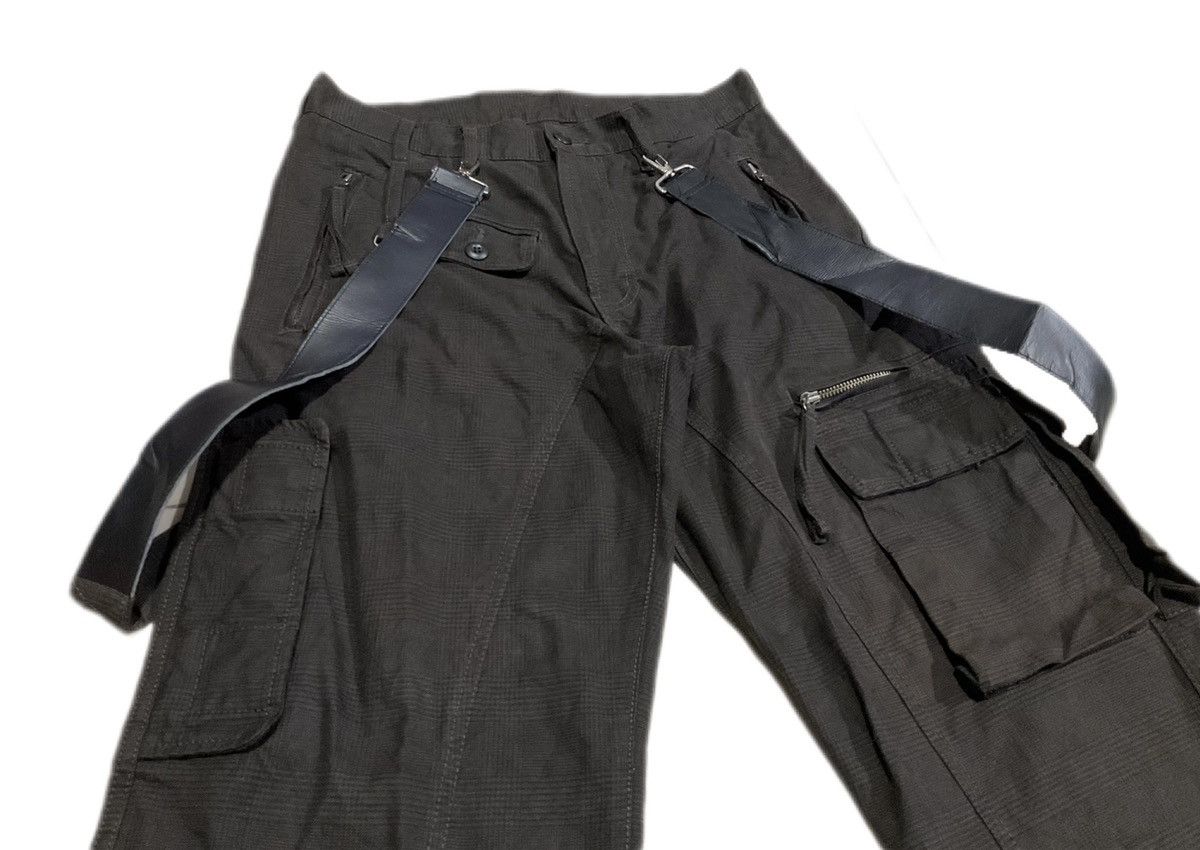 vintage PPFM suspender design pants