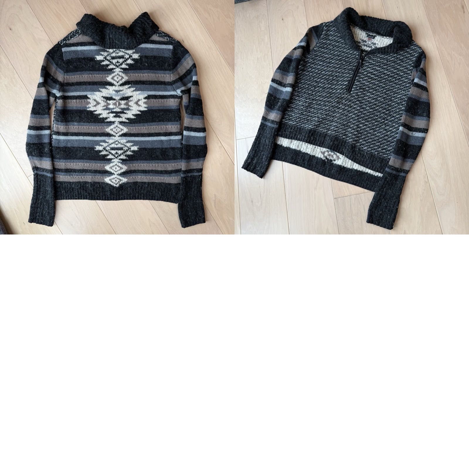 Smartwool Smartwool CHUP Potlach 1/2 Zip Sweater Women's M Multicolor Wool Outerwear Size M / US 6-8 / IT 42-44 - 8 Thumbnail