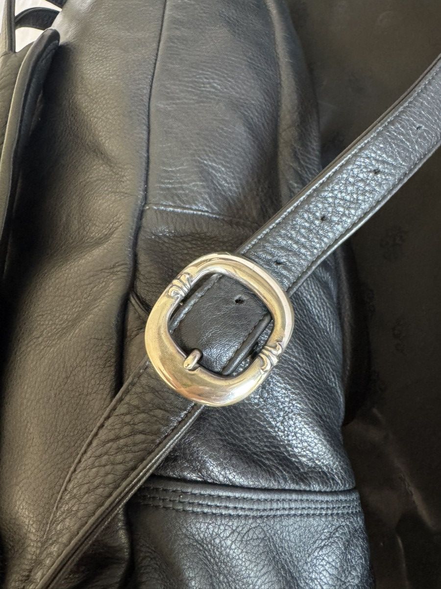Chrome Hearts CHROME HEARTS Black Leather Backpack Size ONE SIZE - 17 Thumbnail