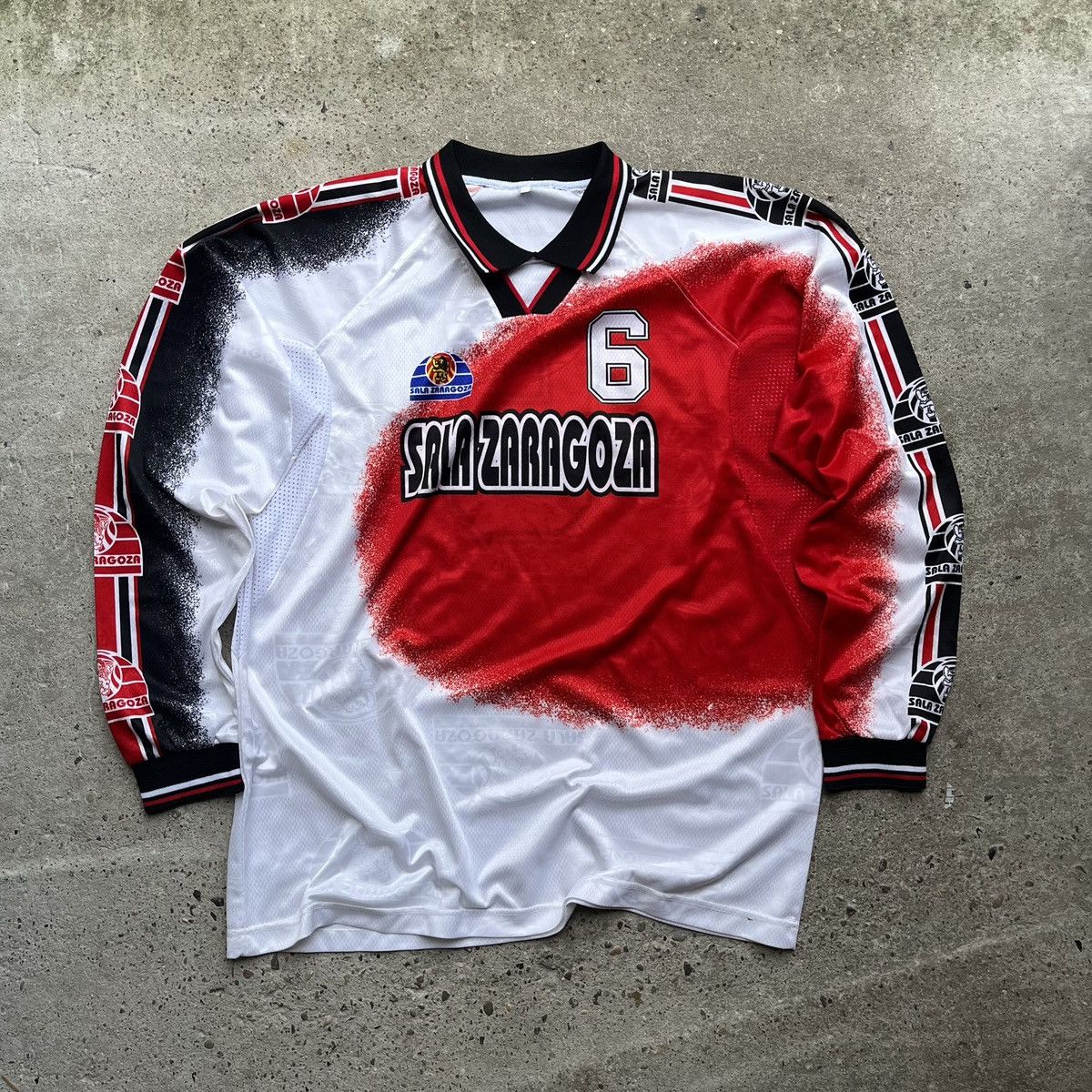 Japanese Brand × Vintage Sala zaragoza Spain vintage longsleeve jersey Size US XXL / EU 58 / 5 - 1 Thumbnail