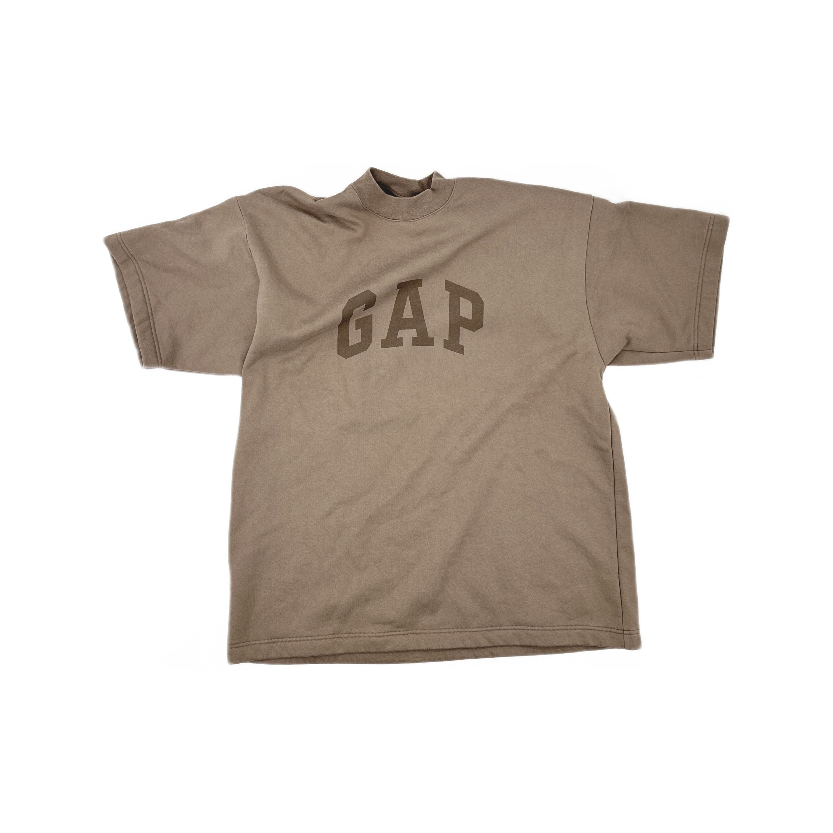 Yeezy Yeezy x Gap x Balenciaga Dove Short Sleeve Tee Brown Size M Size US M / EU 48-50 / 2 - 1 Thumbnail