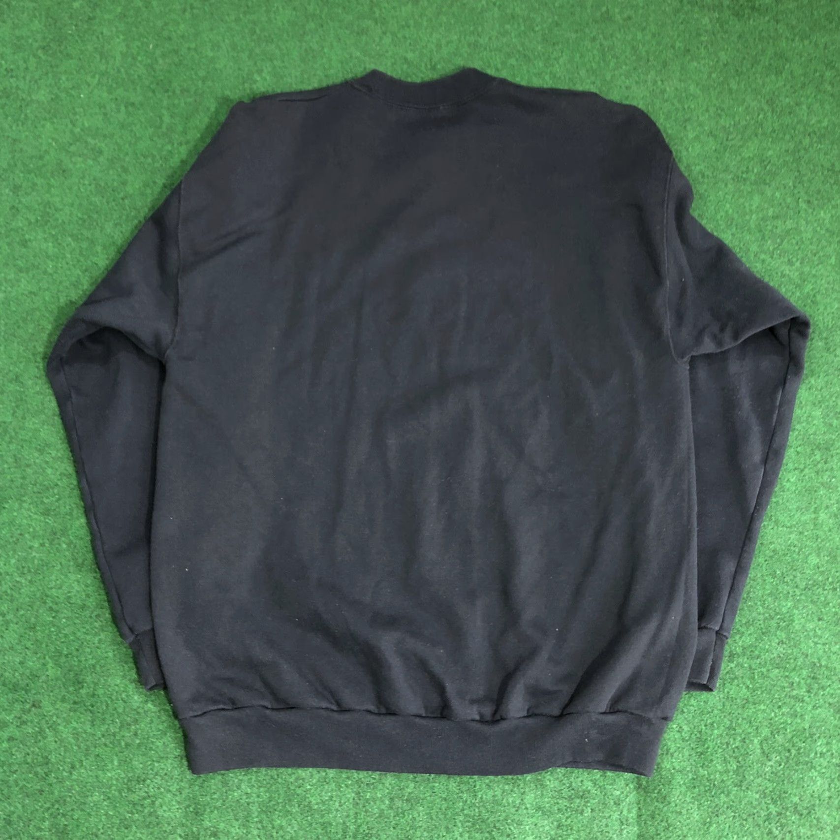 TEE JAYS VINTAGE Teejay Maui Hawaii Sweatshirt Mens Crew Neck Black XL Embroidered USA Made Pullover Cotton Blend Sweatshirt Size US XL / EU 56 / 4 - 4 Thumbnail
