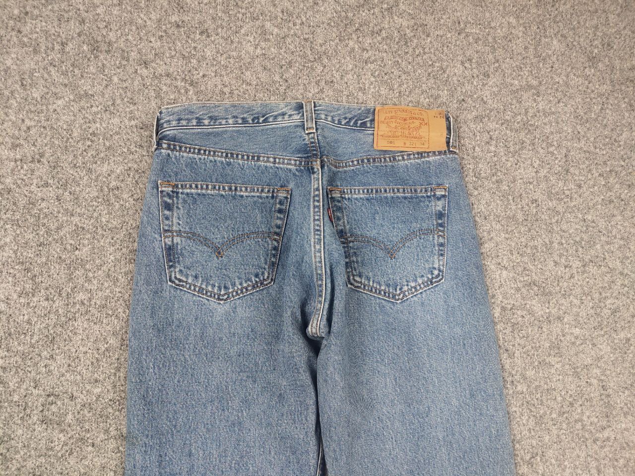 Levi's Vintage 90's Levi’s 501 Sashiko Logo Jeans junya watanabe Size US 32 / EU 48 - 10 Thumbnail
