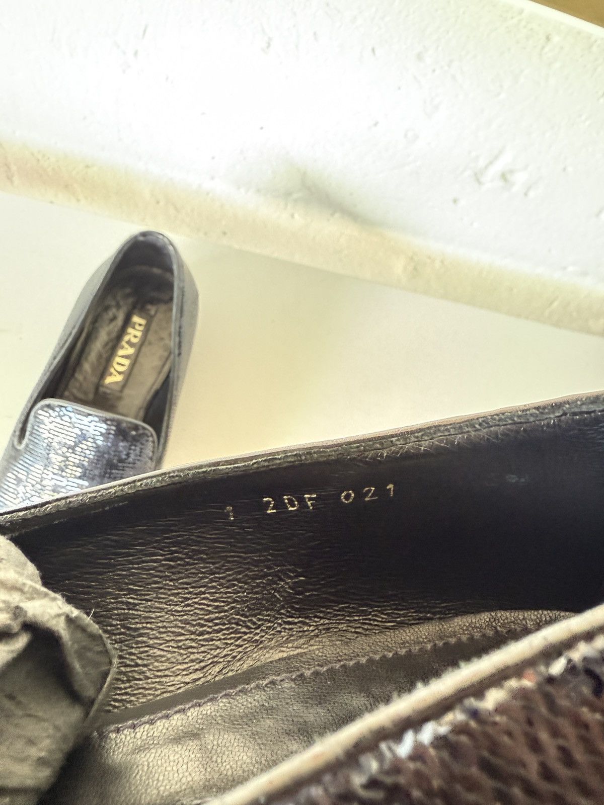 Prada Prada Sequins Loafers Size US 7 / EU 40 - 5 Thumbnail