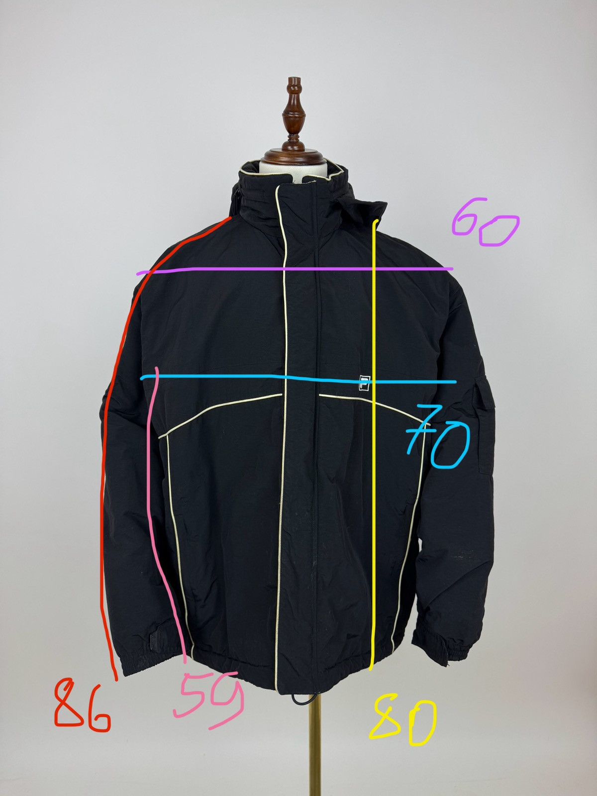 Fila Vintage FILA SKI jacket Oversized sportswear winter jacket Size US XXL / EU 58 / 5 - 15 Thumbnail
