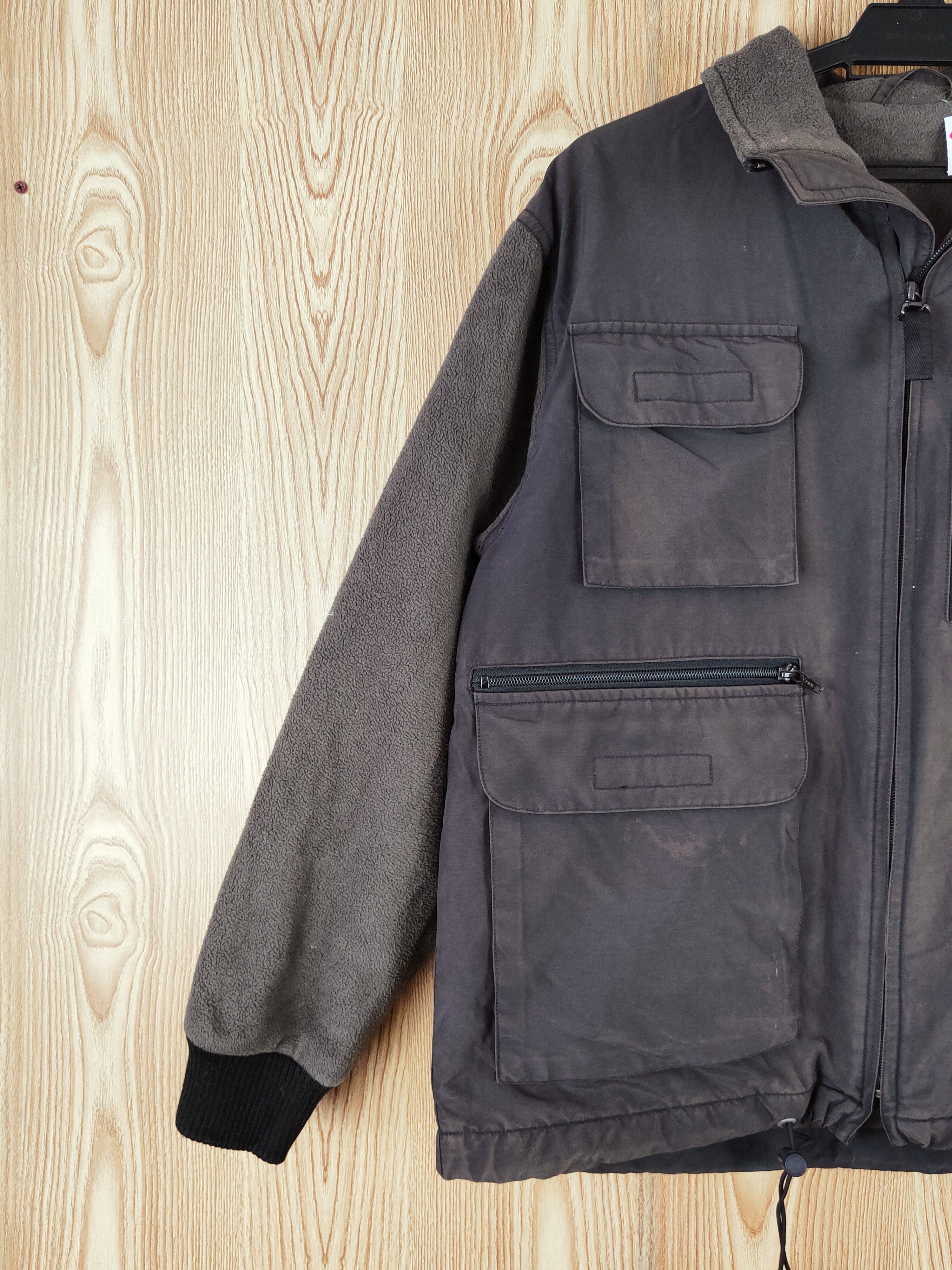 Japanese Brand American Cloak Dark Gray Faded Sweaters jacket #W580 Size US M / EU 48-50 / 2 - 4 Thumbnail