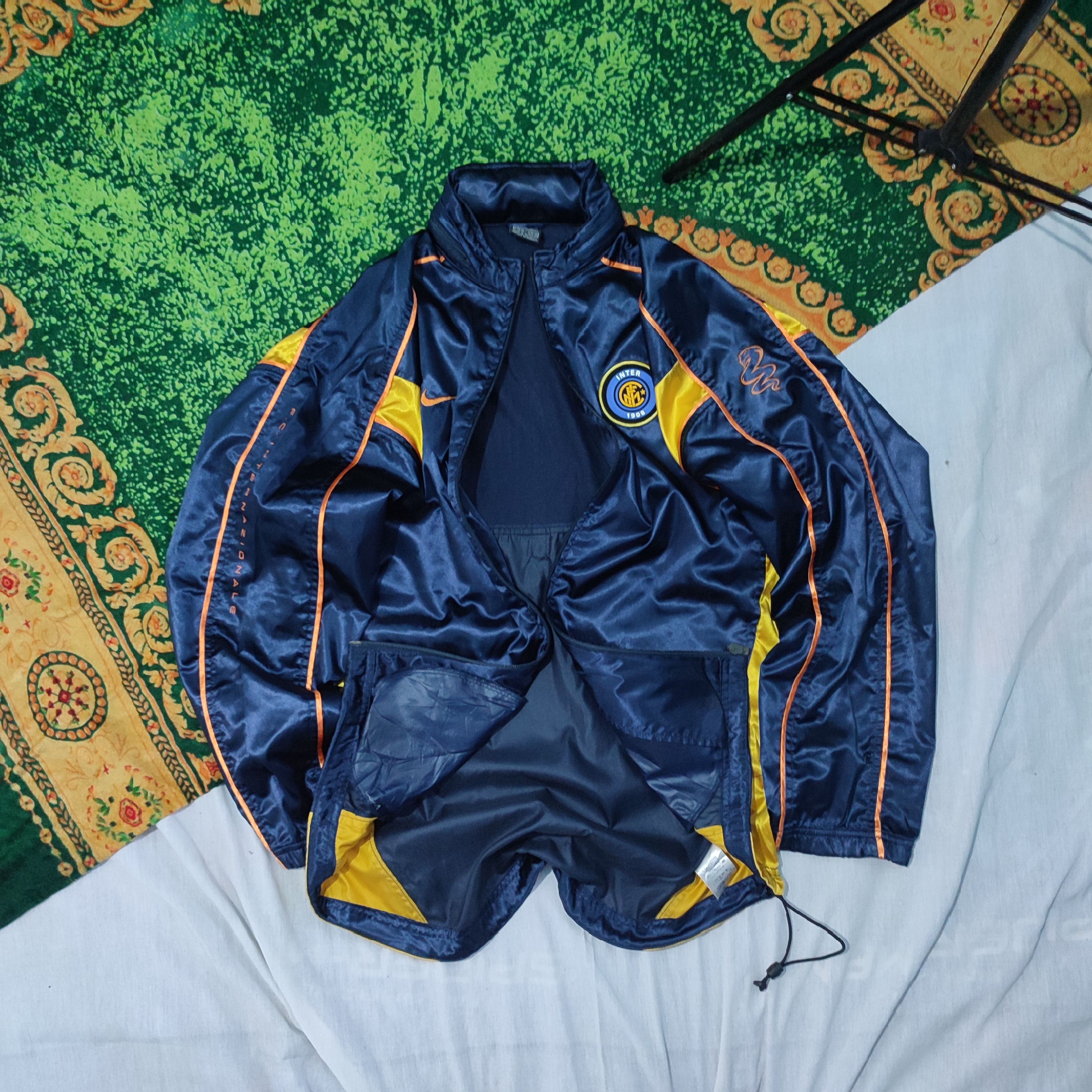 Nike × Vintage Inter Milan 2001/02 Training Jacket Size US L / EU 52-54 / 3 - 2 Thumbnail