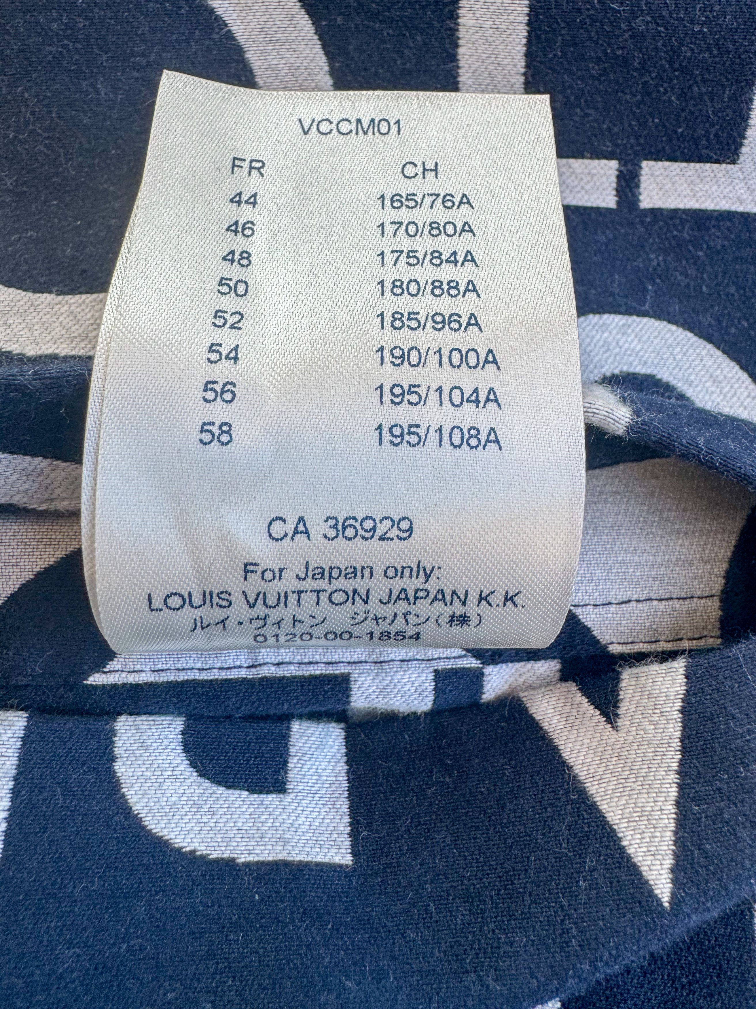 Louis Vuitton Louis Vuitton Blue & White Galaxy Packable Jacket Size US XXL / EU 58 / 5 - 6 Thumbnail