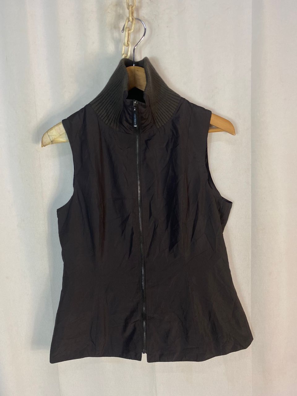 Adolfo Dominguez × Designer Adolfo Dominguez sleeveless/vest zipper jacket Size M / US 6-8 / IT 42-44 - 1 Thumbnail