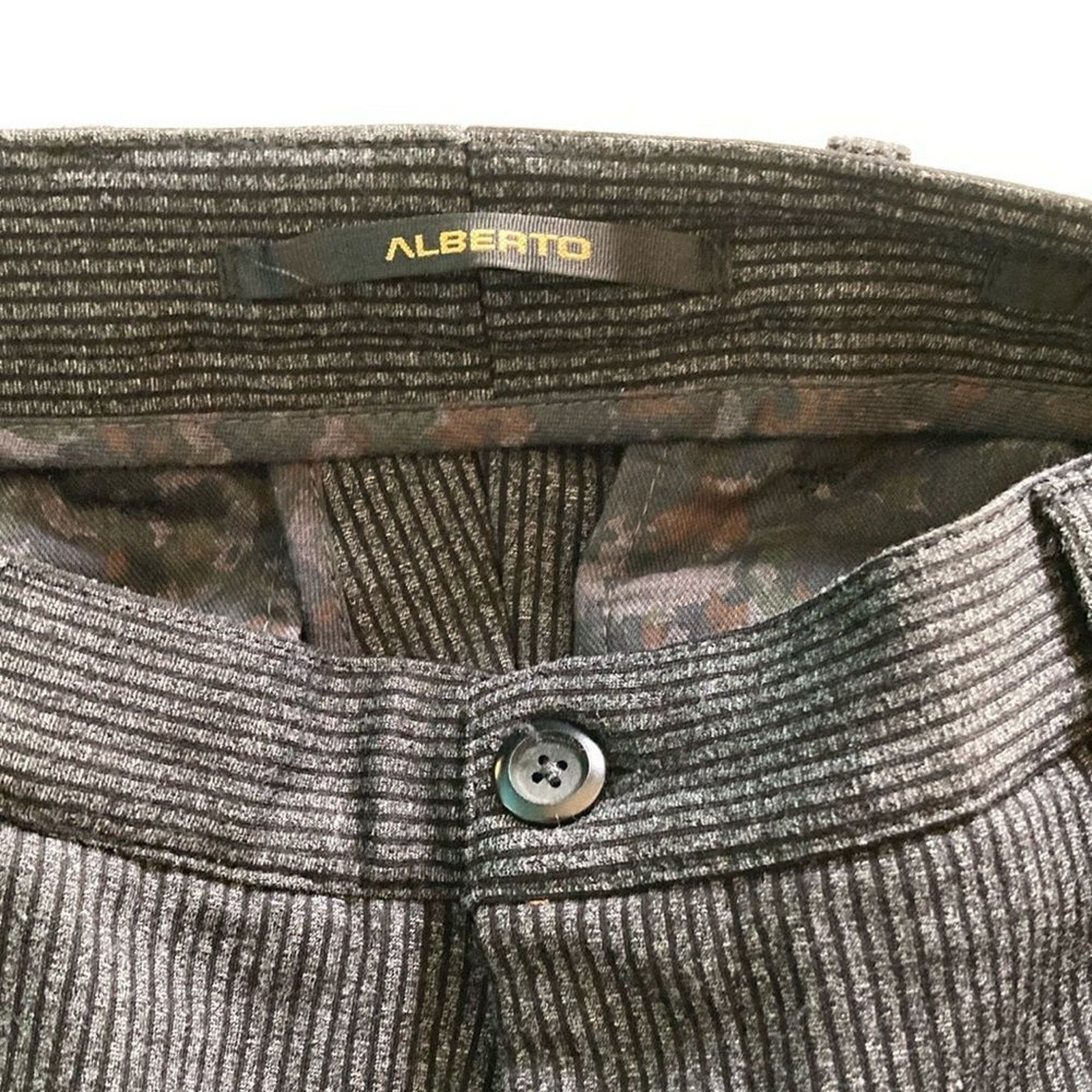 Alberto Alberto Mens Pants Size 32 X 30 Style "Rob" Stripe Jersey Size US 32 / EU 48 - 6 Thumbnail