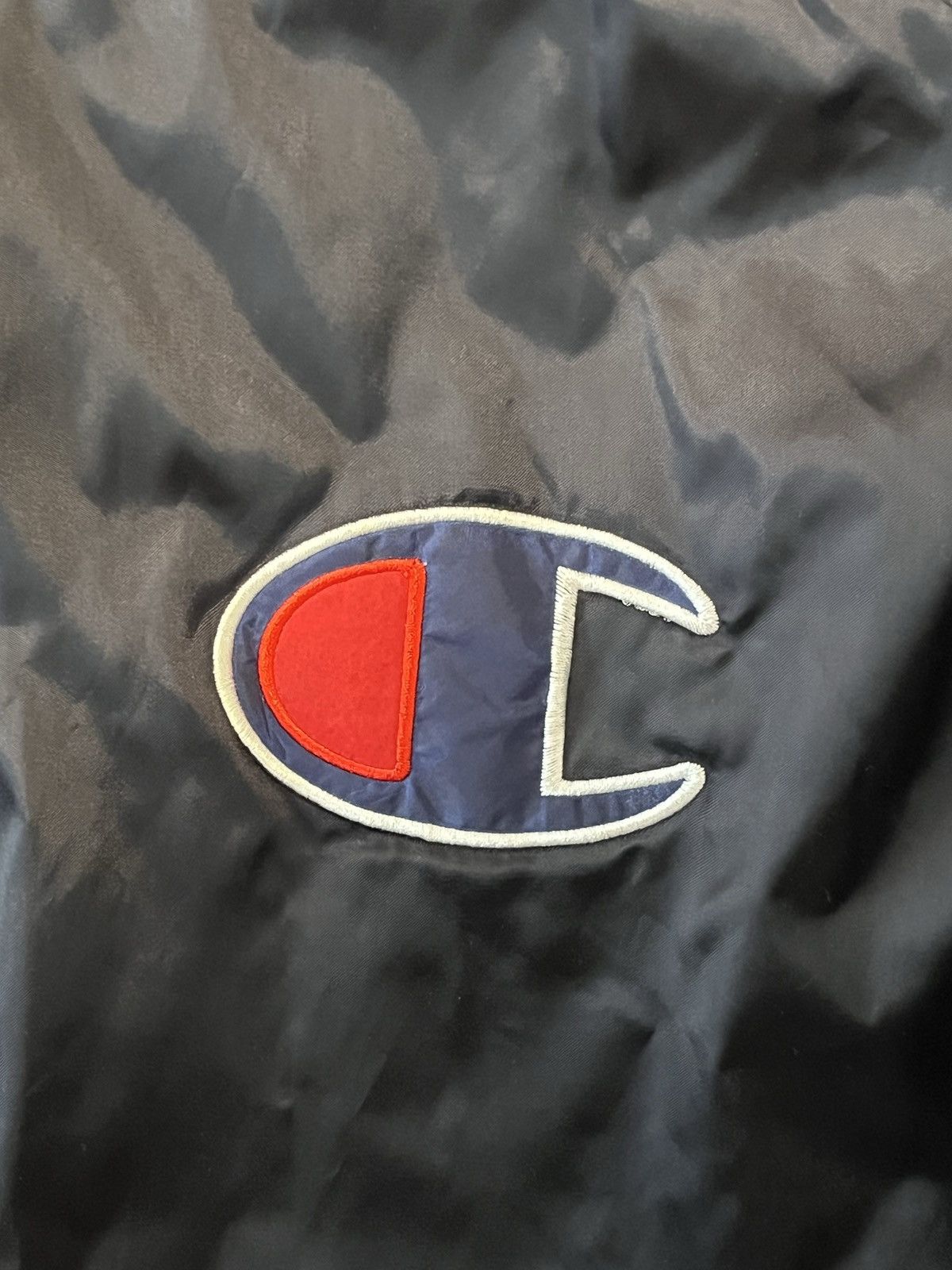 Champion Champion Satin Varsity Jacket Size US L / EU 52-54 / 3 - 3 Thumbnail