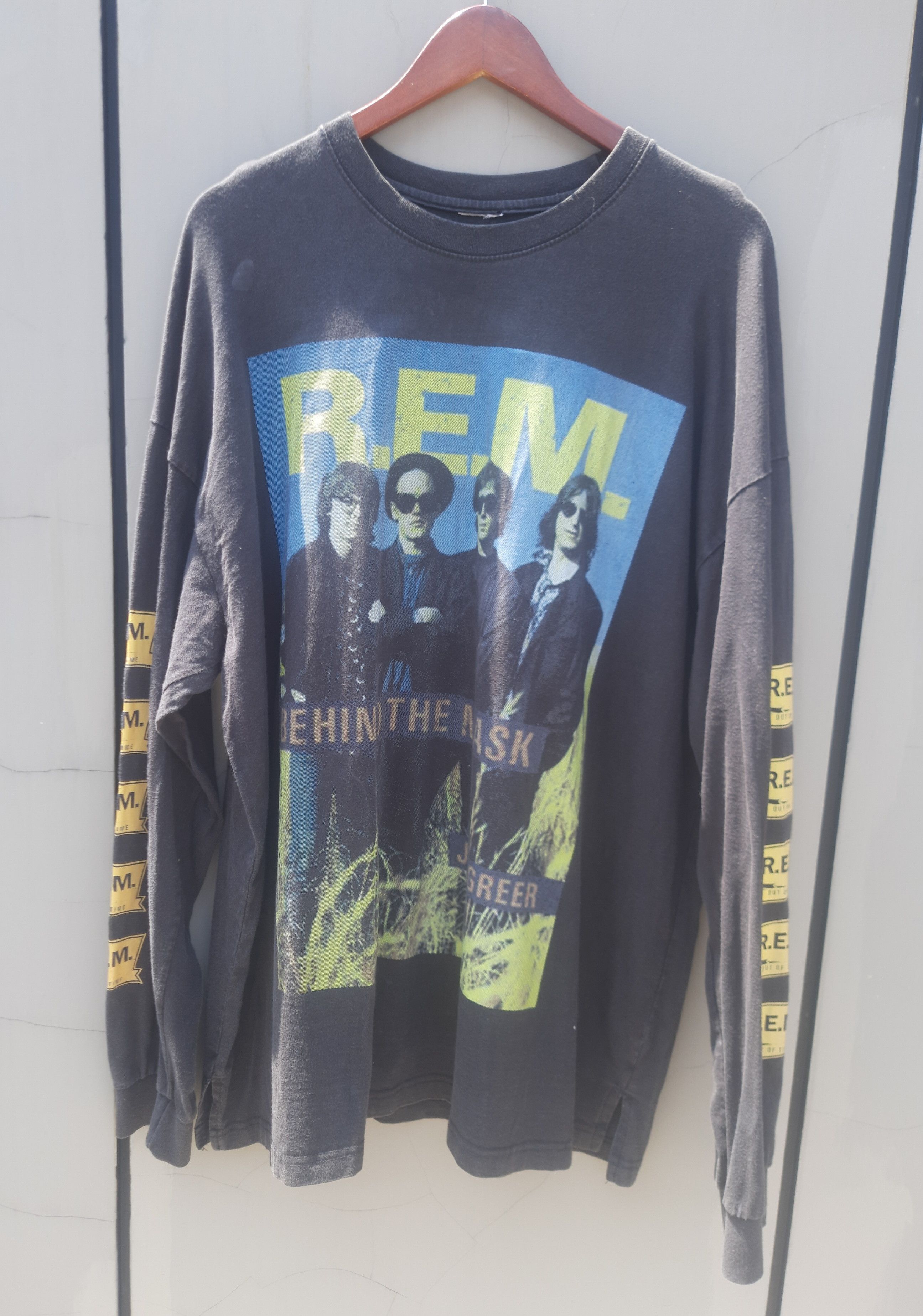Vintage Bootleg R.E.M Behind The Mask Green World Tour 89