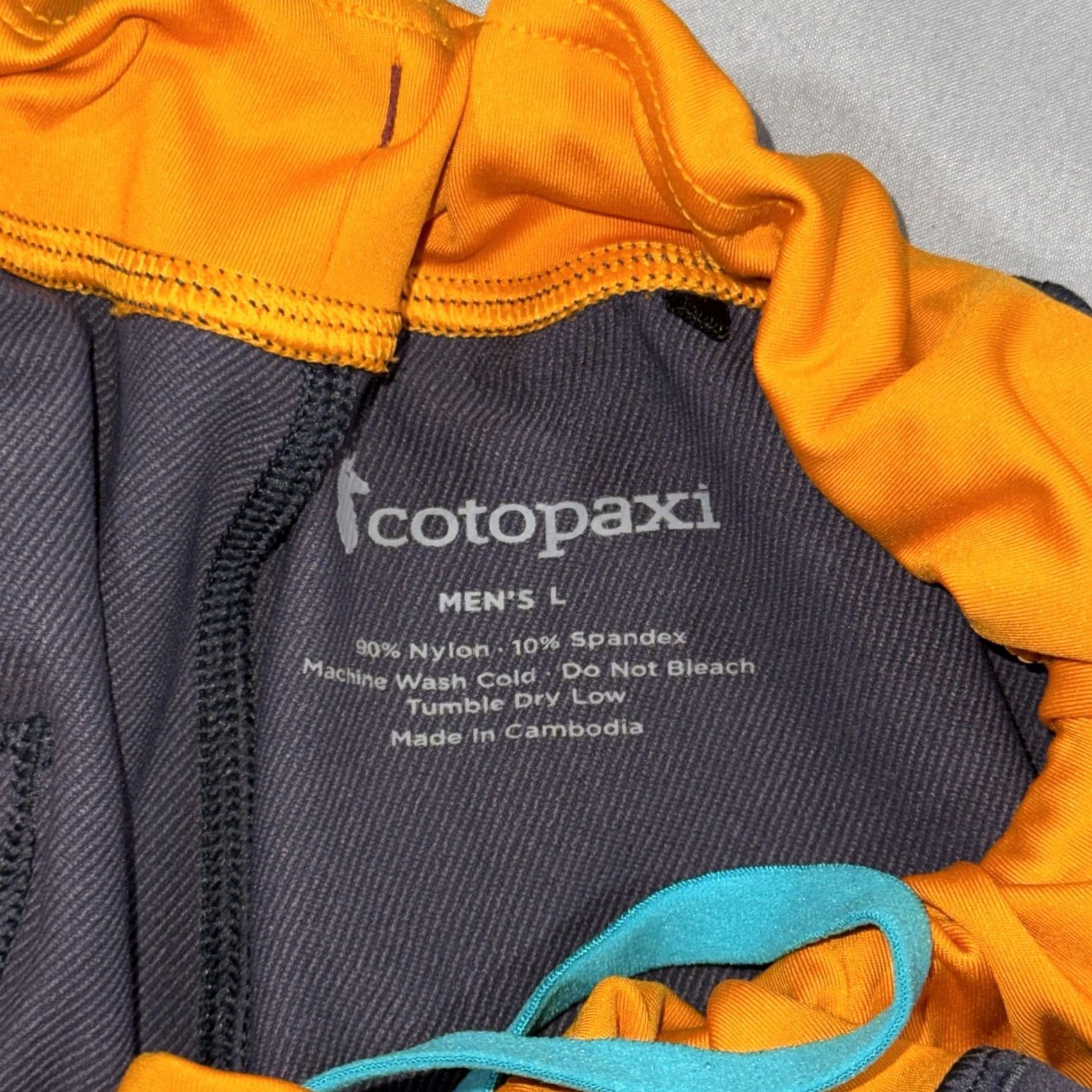 Cotopaxi Cotopaxi Pants Mens Large Navy Orange Nylon Spandex Jogger Hiking Athletic Size US 33 - 5 Thumbnail
