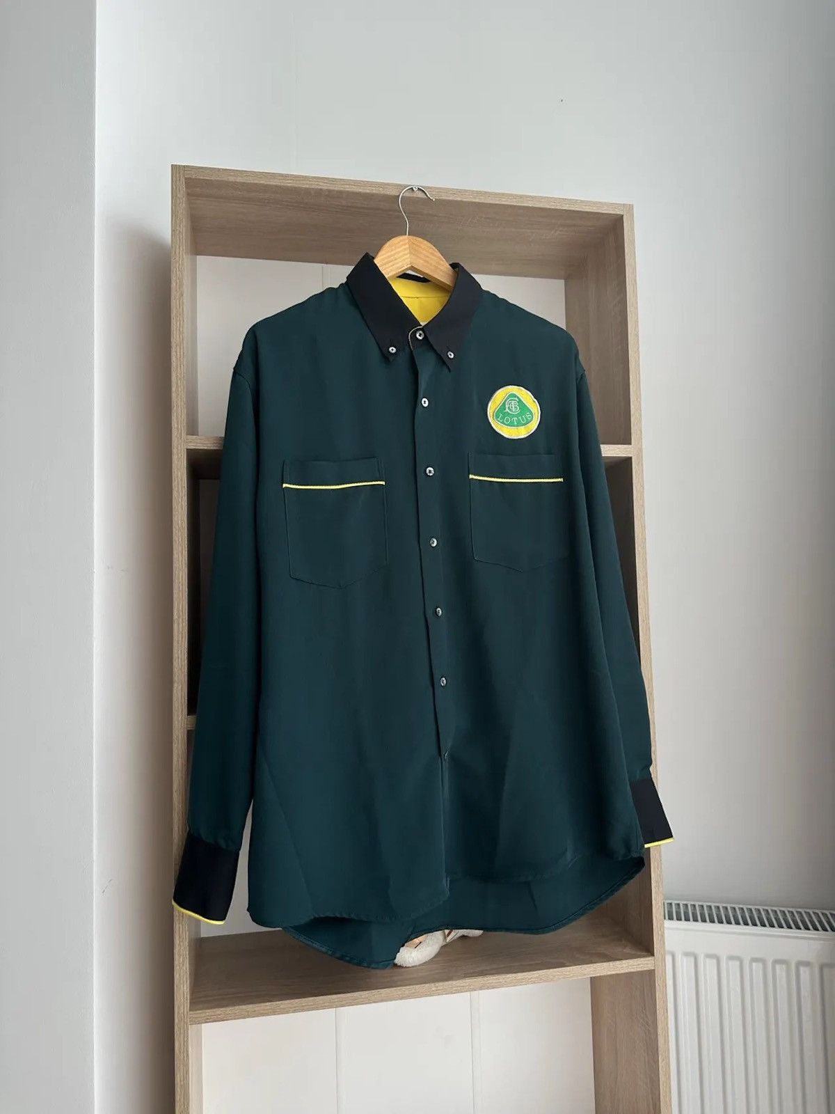 Vintage Lotus Racing 90’s Green Shirt Formula Uno