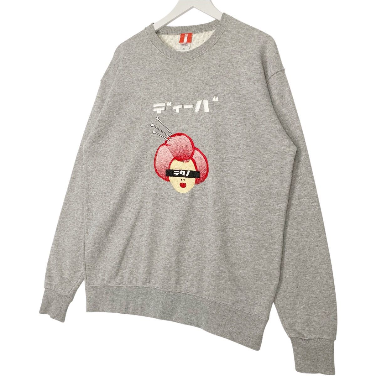 Vintage Vintage DIVA Japan Sweatshirt Crewneck Grey Size XL Size XL / US 12-14 / IT 48-50 - 2 Thumbnail