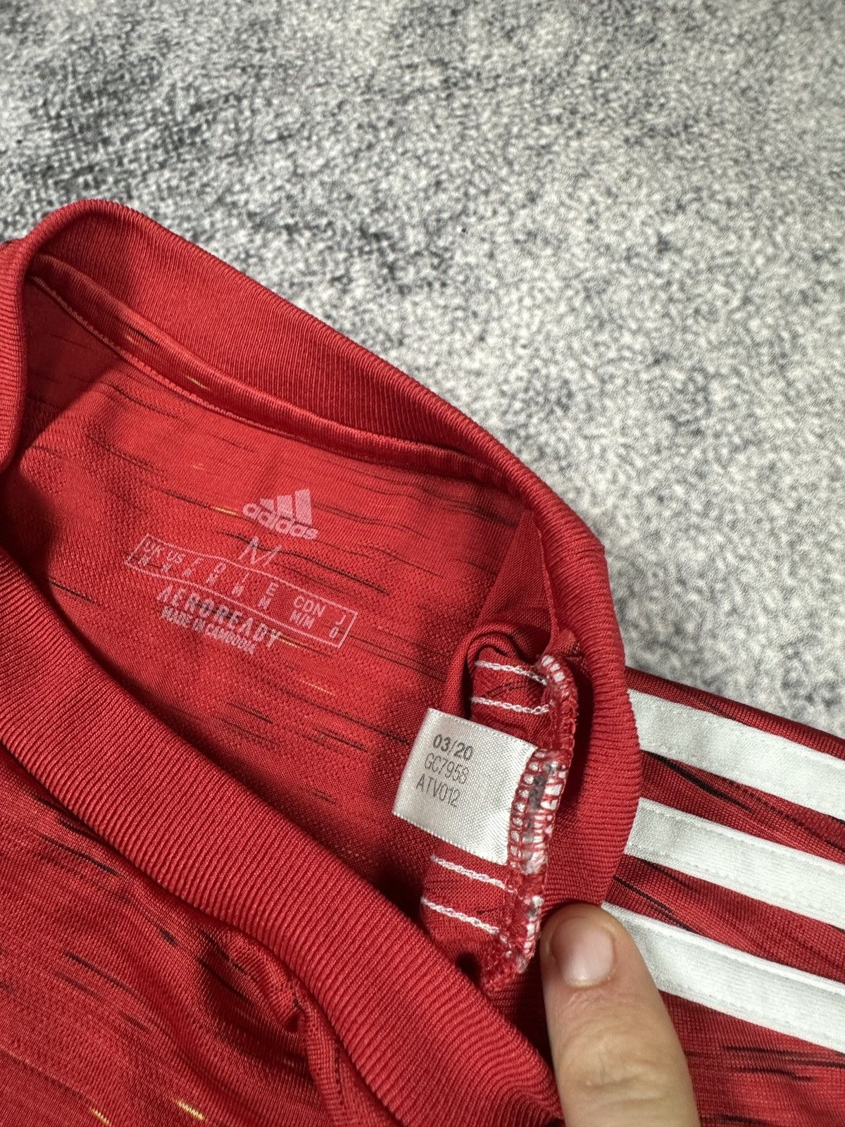 Adidas Adidas Manchester United Soccer Jersey 20/21 Blokecore Rare Size US M / EU 48-50 / 2 - 5 Thumbnail