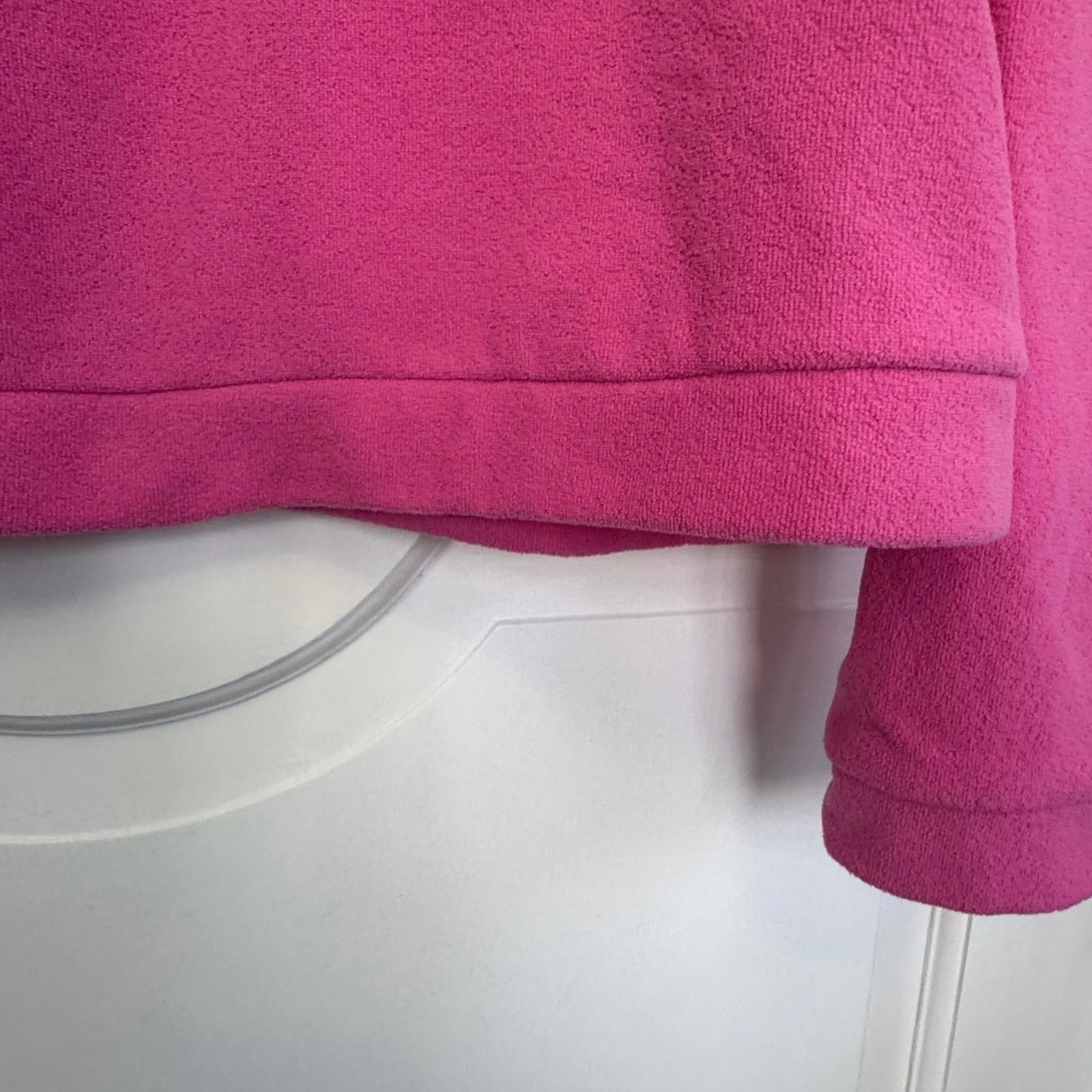 Other Dudley Stephens Pink Fleece Puff Sleeve Sweatshirt XXL Size XXL / US 16-18 / IT 52-54 - 12 Thumbnail