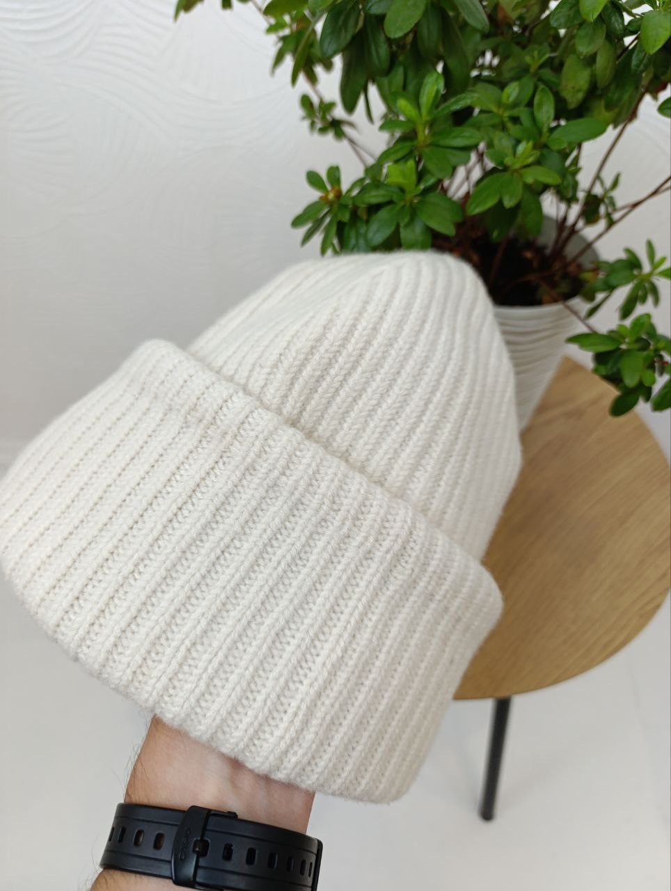 Acne Studios Acne Studios Hat Knitted Vintage Box Logo Face Wool Size ONE SIZE - 2 Thumbnail
