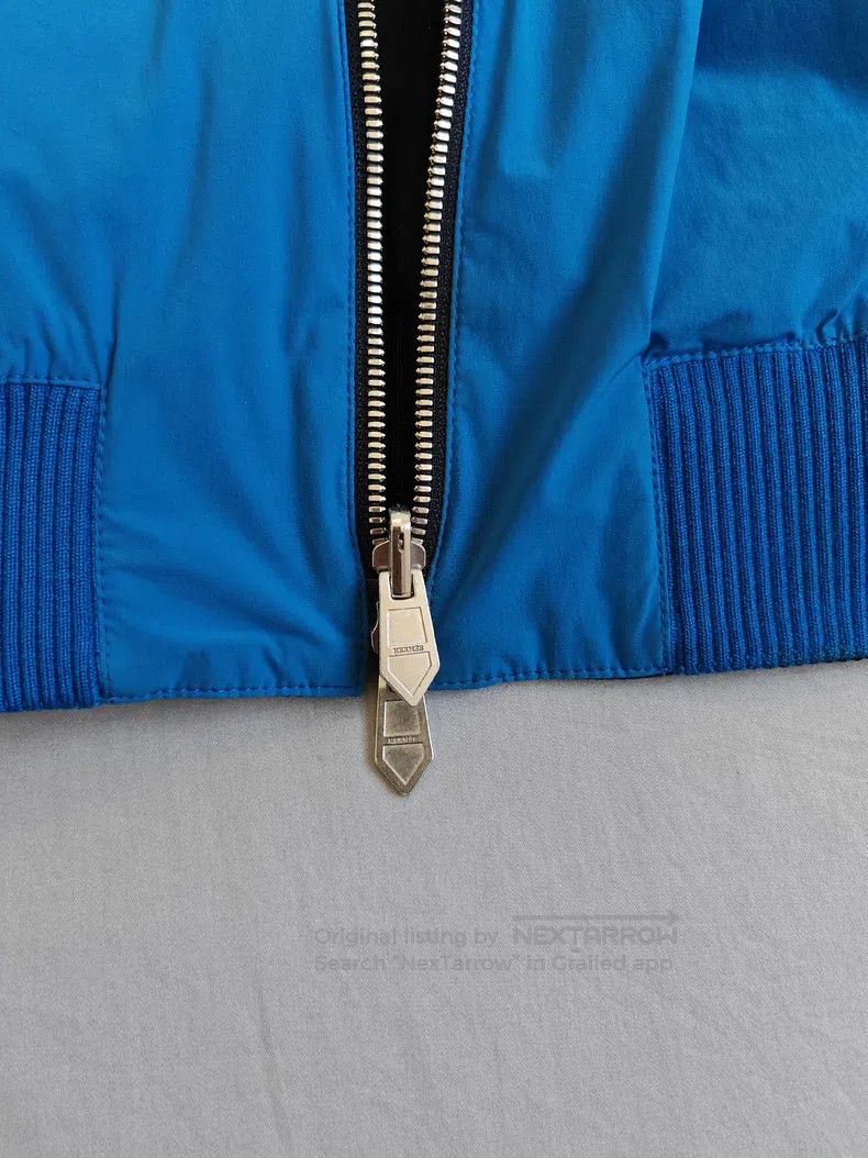 Hermes Hermes Double-faced jacket cotton coat, blue and black rev Size US L / EU 52-54 / 3 - 6 Thumbnail