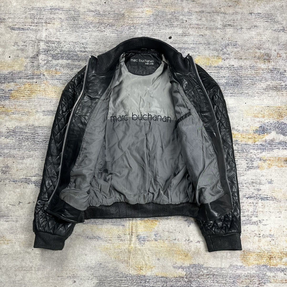 Pelle Pelle Pelle Pelle Marc Buchanan dragon embroidery leather jacket Size US L / EU 52-54 / 3 - 10 Thumbnail