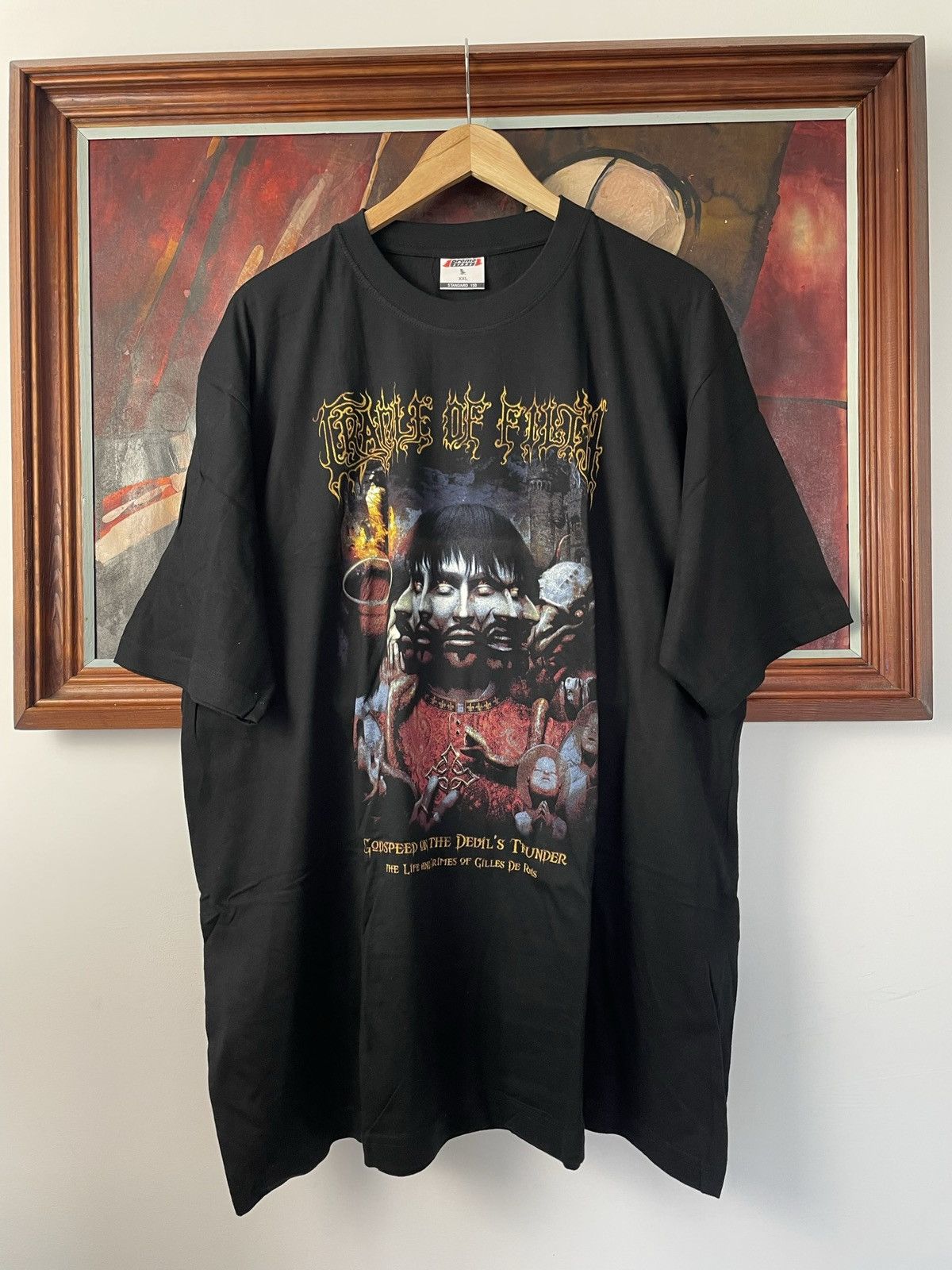 Vintage Vintage Y2k Cradle of Filth Black Metal Band Tee Hype Rare ...