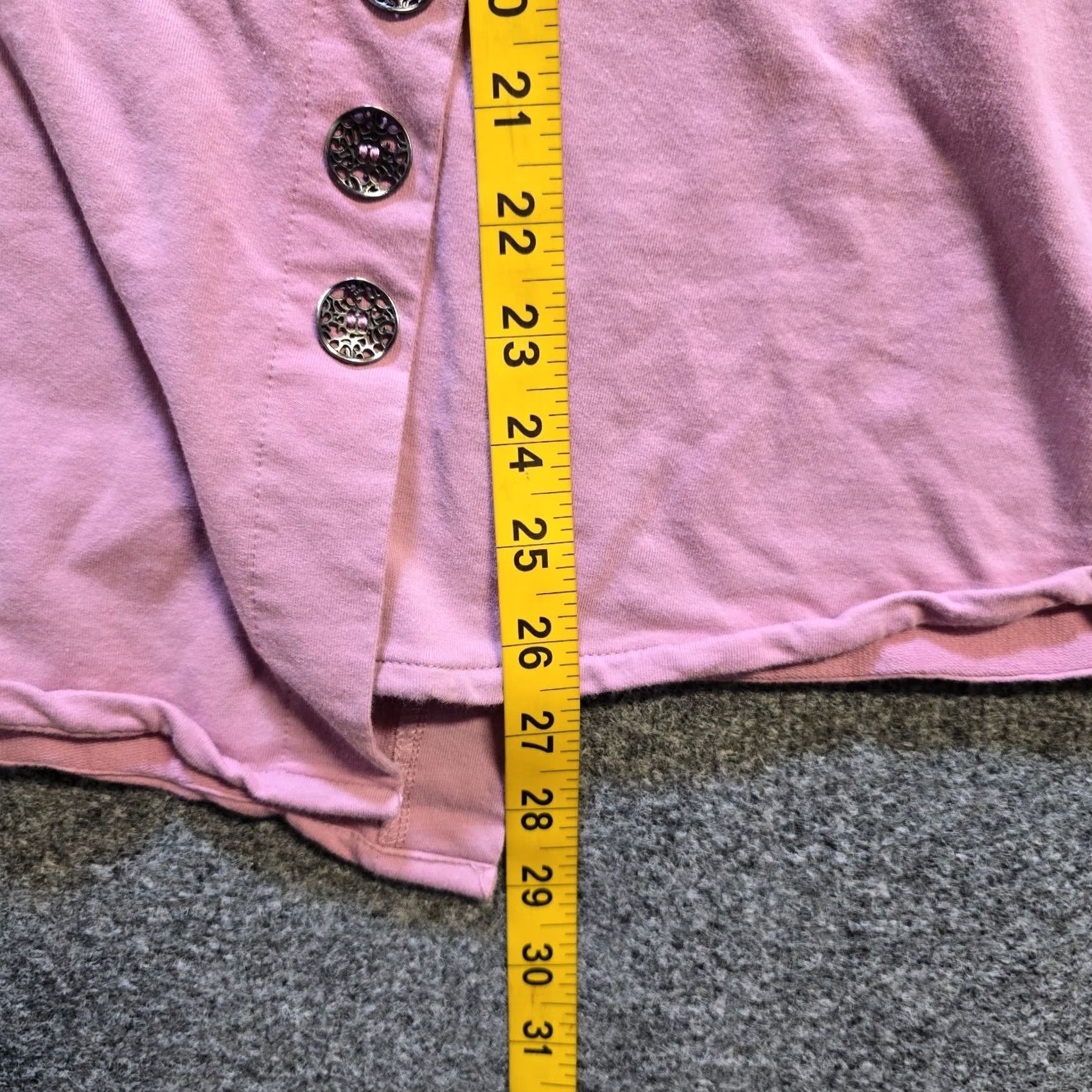Vintage Lulu B Sweater Womens XL Pink Round Neck Long Sleeve Casual Pullover Knit Size XL / US 12-14 / IT 48-50 - 6 Thumbnail