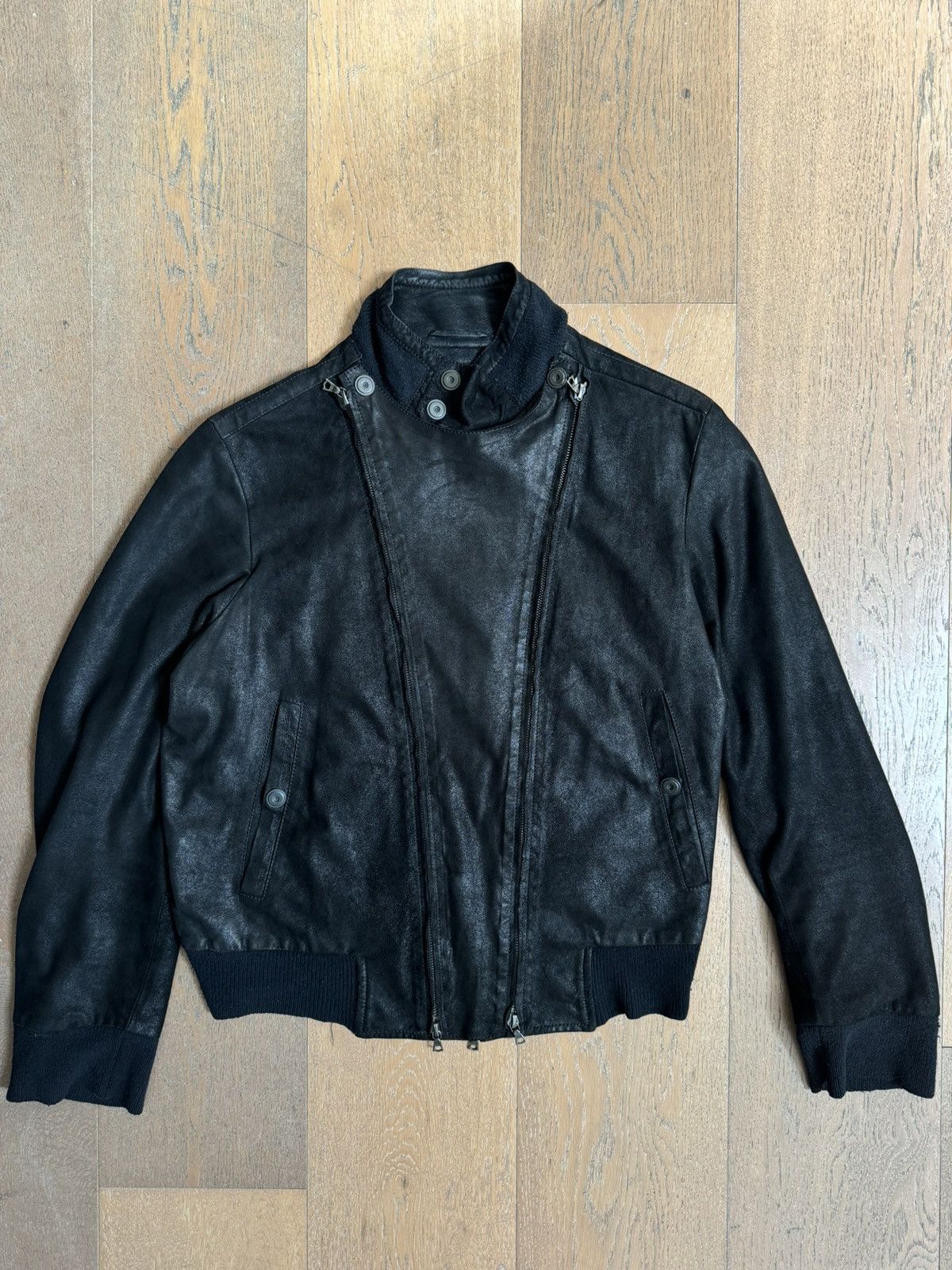 image of Yohji Yamamoto Fencing Jacket in Black, Men's (Size Medium)