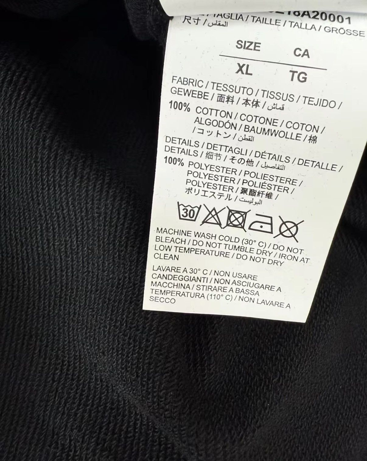 Off-White OFF-WHITE 100% Cotton Full-Zip Hooded Jacket J30 Size US XL / EU 56 / 4 - 6 Thumbnail