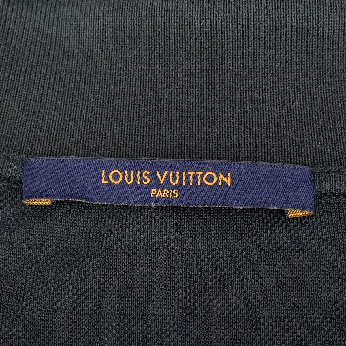 Louis Vuitton Louis Vuitton Black Damier Short Sleeve Polo Shirt K26WX Size US L / EU 52-54 / 3 - 5 Thumbnail