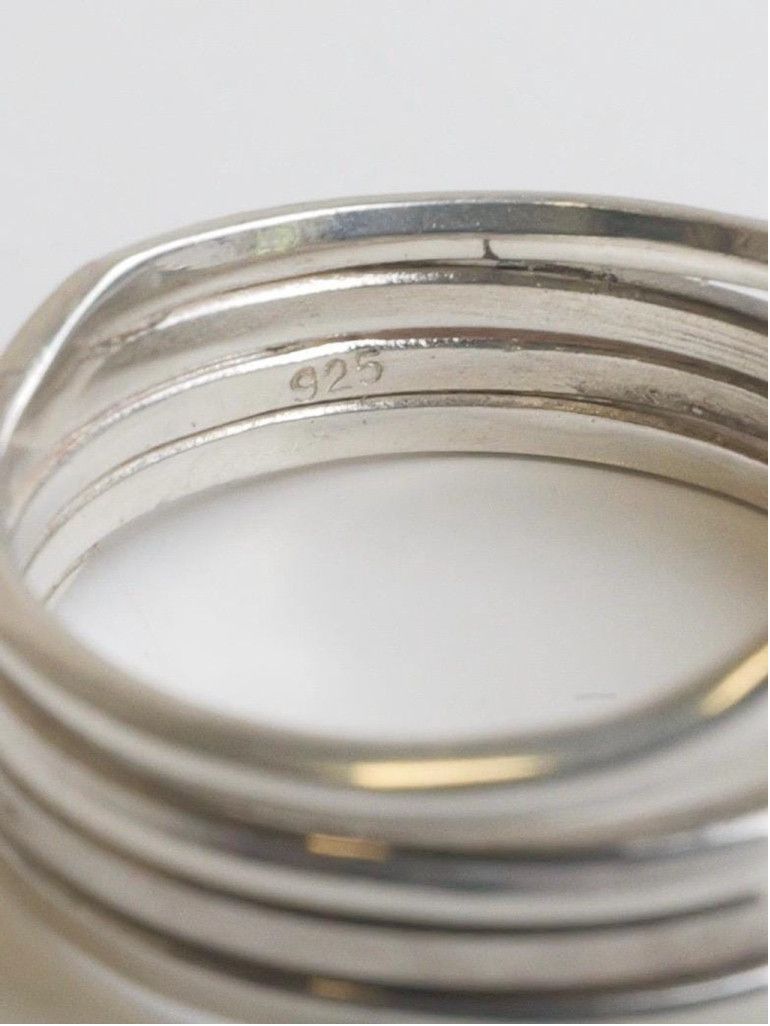 Vintage August birthday sterling silver women’s vintage ring Size ONE SIZE - 5 Thumbnail