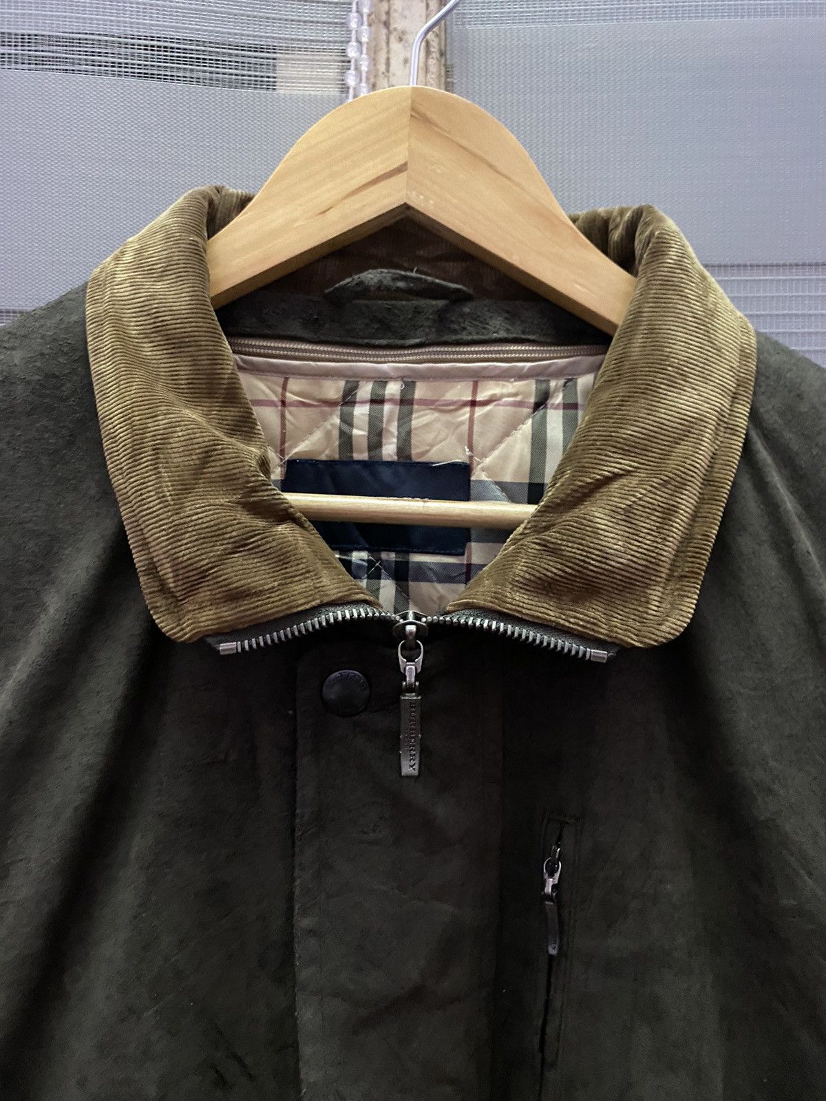 Burberry Vintage 90s Burberrys Novacheck Jacket Size US L / EU 52-54 / 3 - 3 Thumbnail
