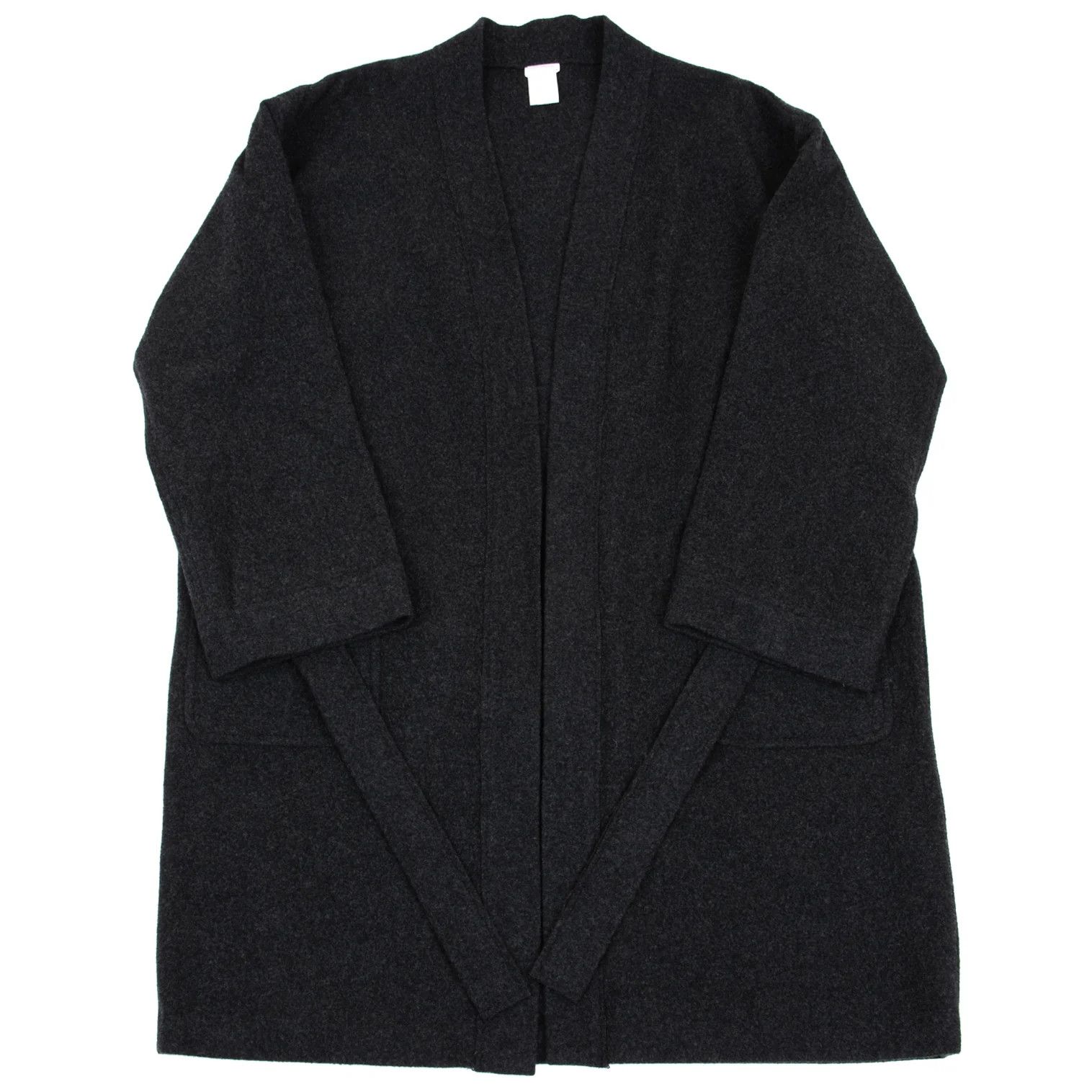 Ganryu Felt Wool No-Color Coat in Gray, Size S Size US S / EU 44-46 / 1 - 1 Thumbnail