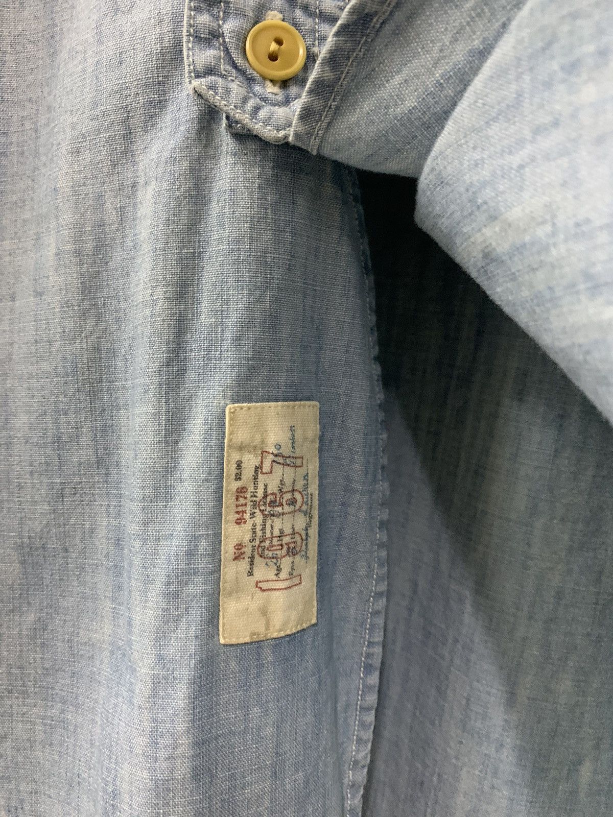 Ralph Lauren Ralph Lauren Workers Denim Shirt Size US M / EU 48-50 / 2 - 4 Thumbnail