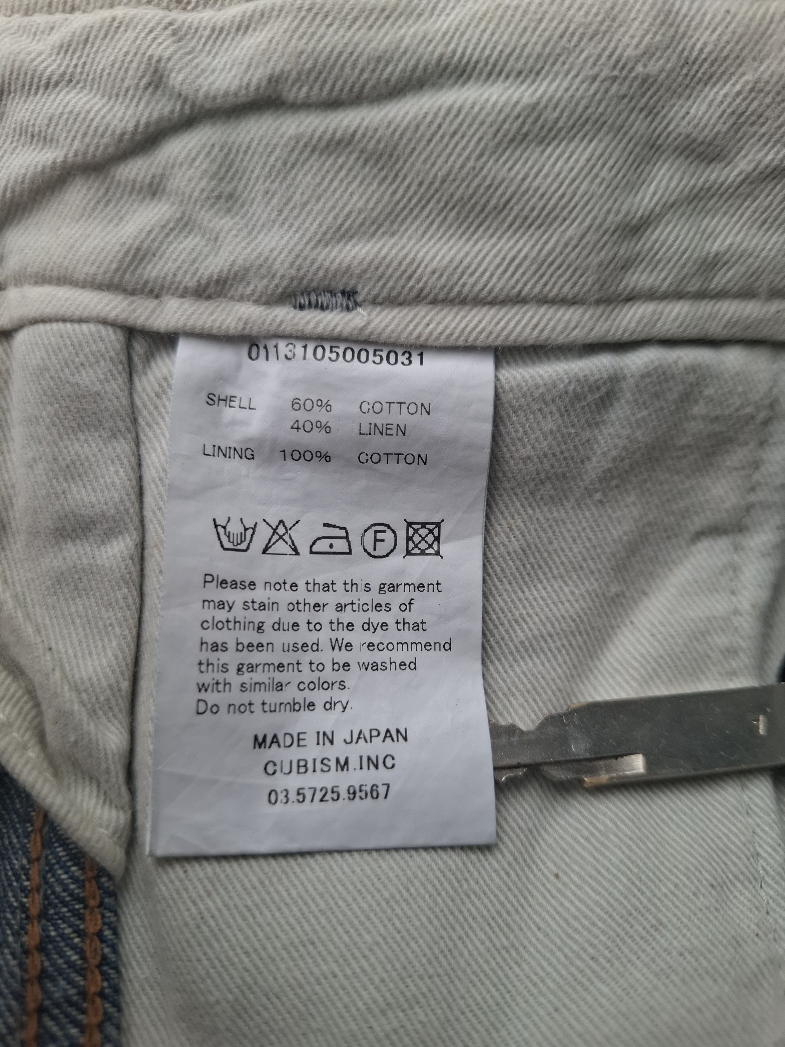Japanese Brand × Visvim Visvim buckleback blue denim Size US 34 / EU 50 - 6 Thumbnail