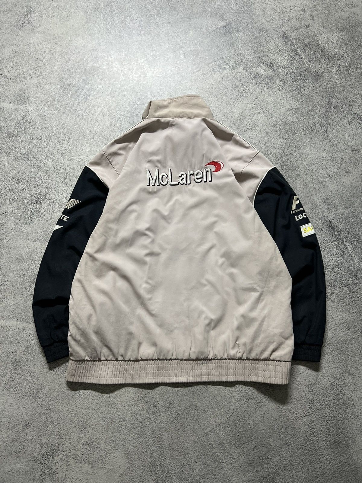 Mercedes-Benz Vintage Y2k Mercedes Benz McLaren Warsteiner Racing Bomber Size US S / EU 44-46 / 1 - 9 Thumbnail