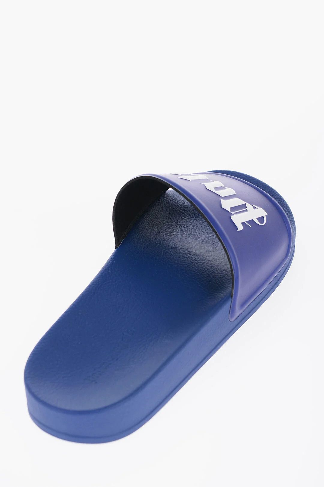 Palm Angels og1mm0226 Solid-Color Slides in Blue Size US 12 / EU 45 - 3 Thumbnail