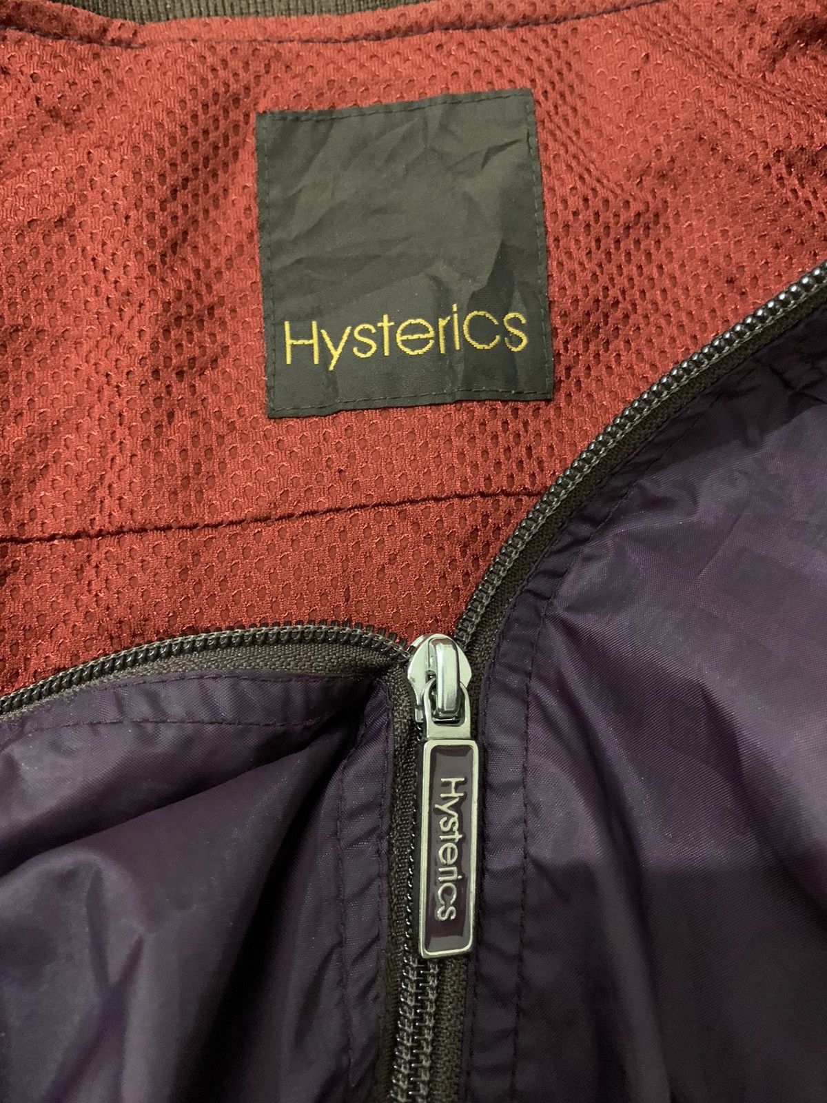 Hysteric Glamour × Japanese Brand Hysteric glamour full logo nylon jacket hisgura Size S / US 4 / IT 40 - 5 Thumbnail