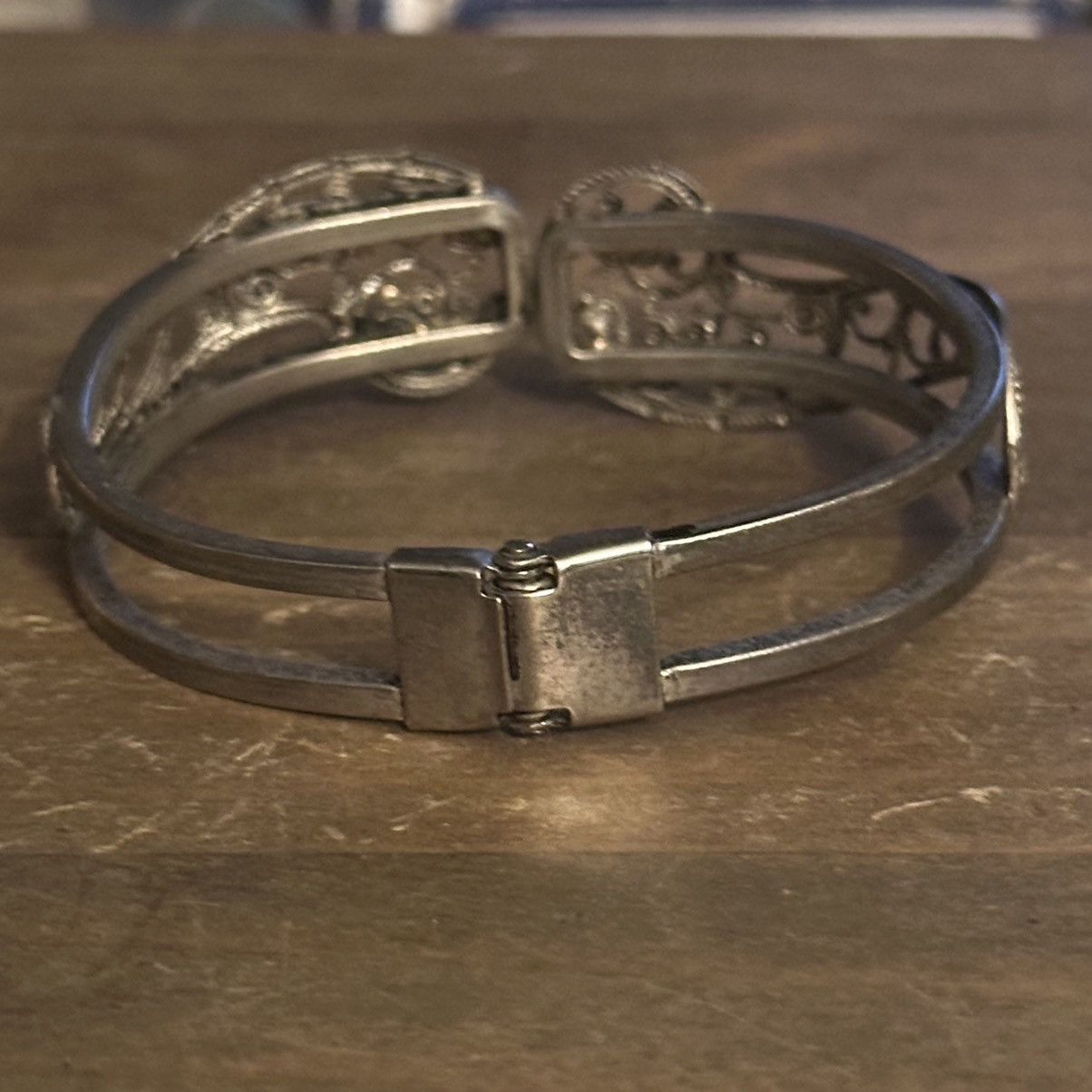 Vintage Vintage filigree paisley clamper bracelet Size ONE SIZE - 4 Thumbnail