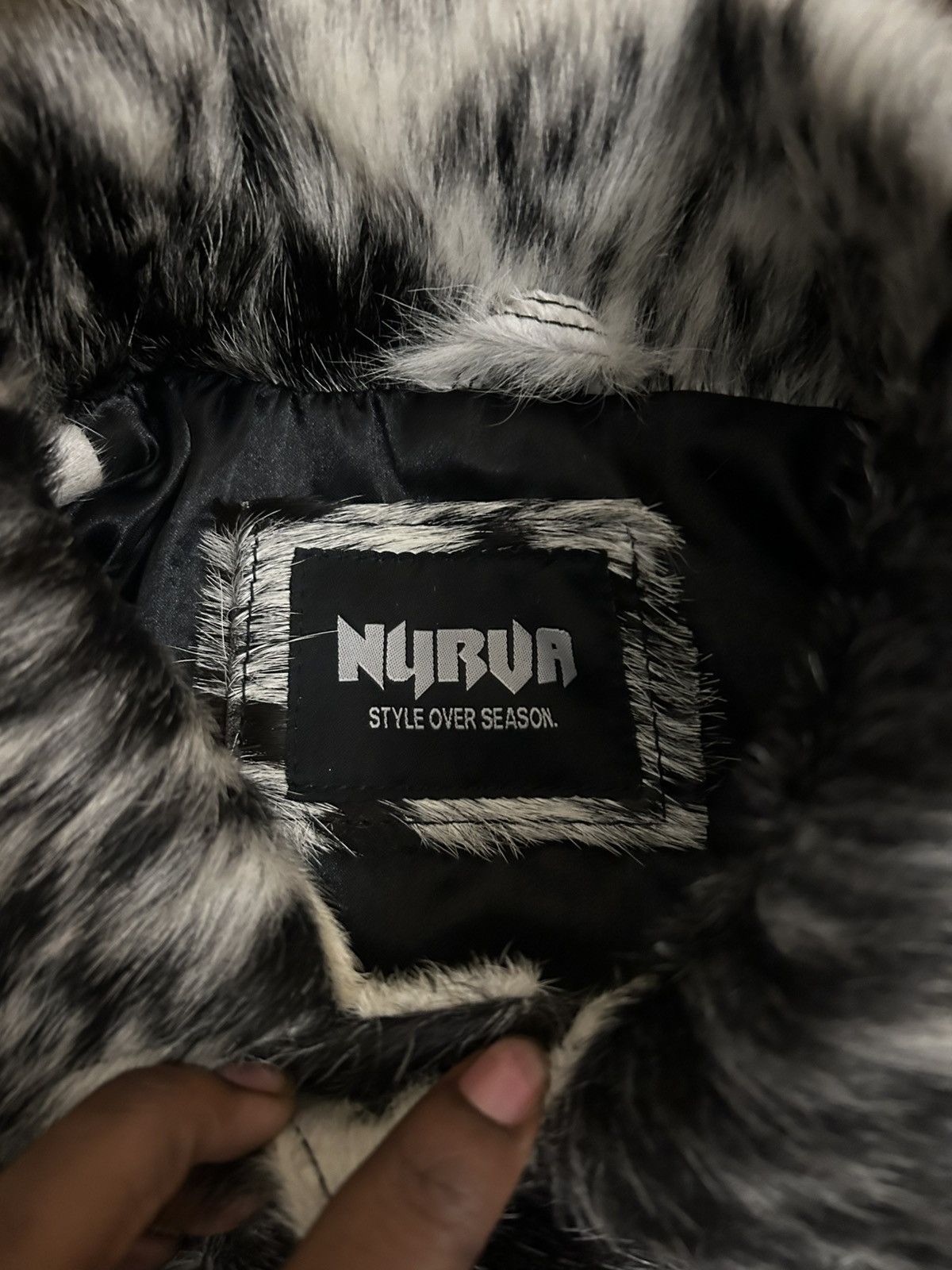 NYRVA Rawhide Button Up Tucker Black/white Size US S / EU 44-46 / 1 - 2 Thumbnail