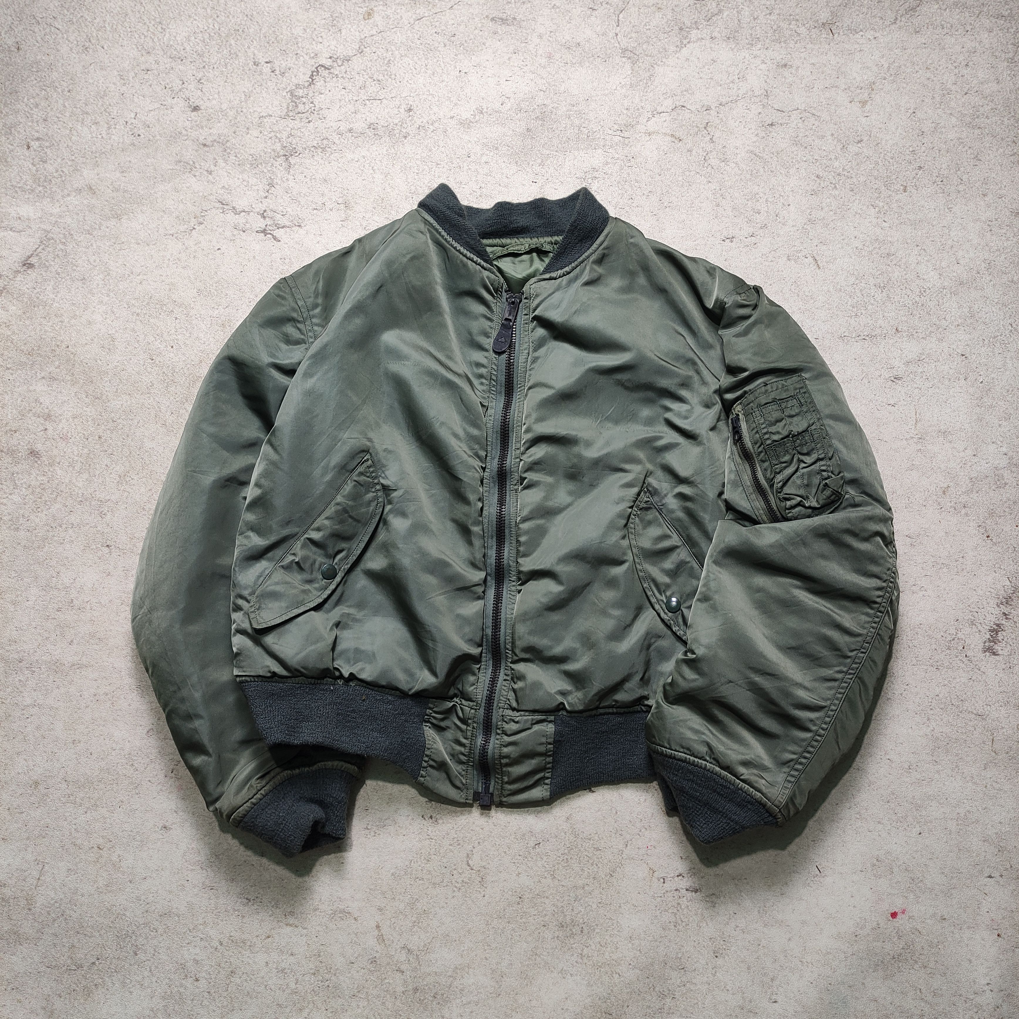 Alpha Industries × Vintage Alpha Industries Vintage Jacket 1986 Size US L / EU 52-54 / 3 - 2 Thumbnail