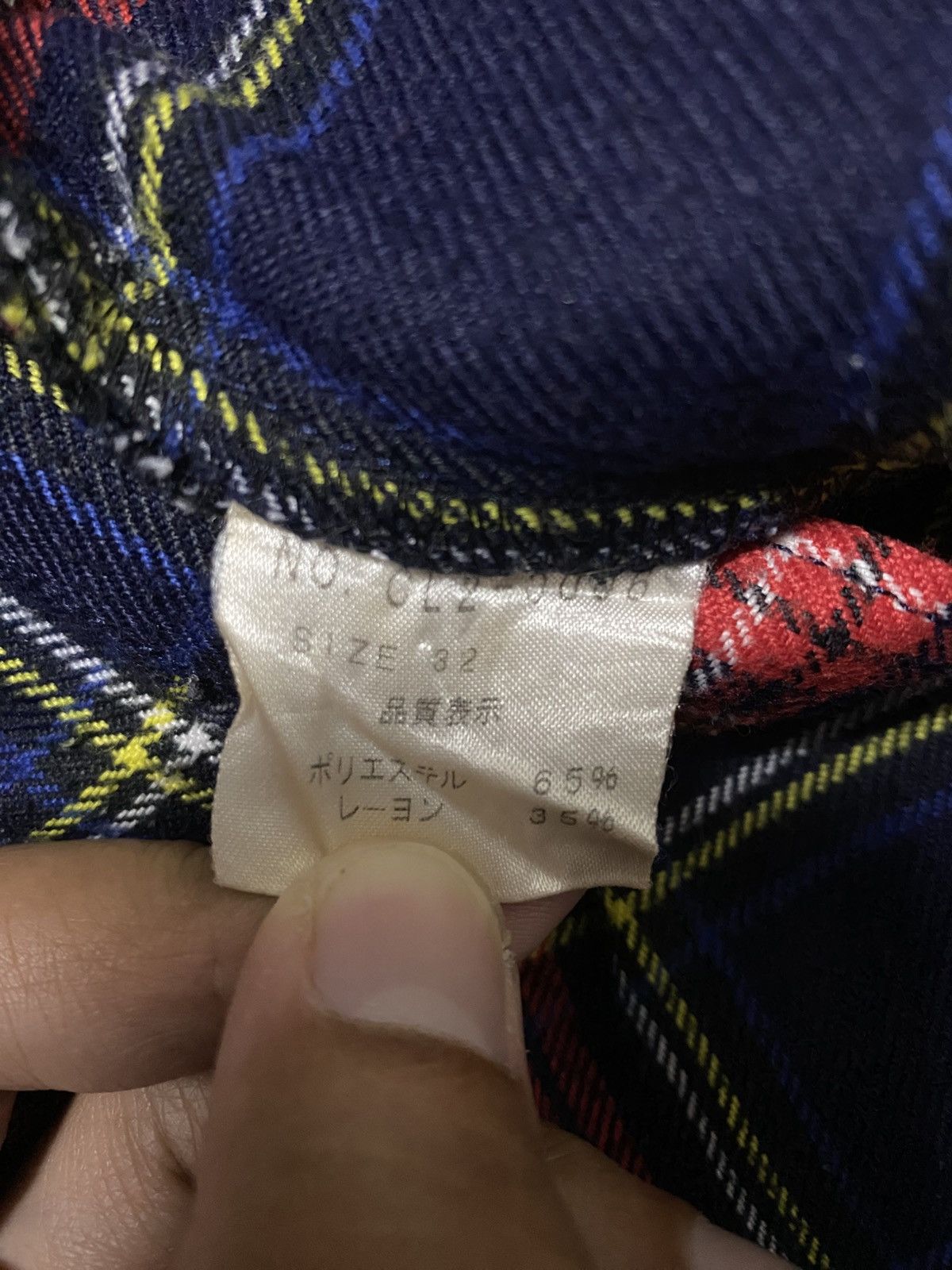 Japanese Brand Chaos London Punk Tartan by Sexy Dynamite London Size US 30 / EU 46 - 12 Thumbnail
