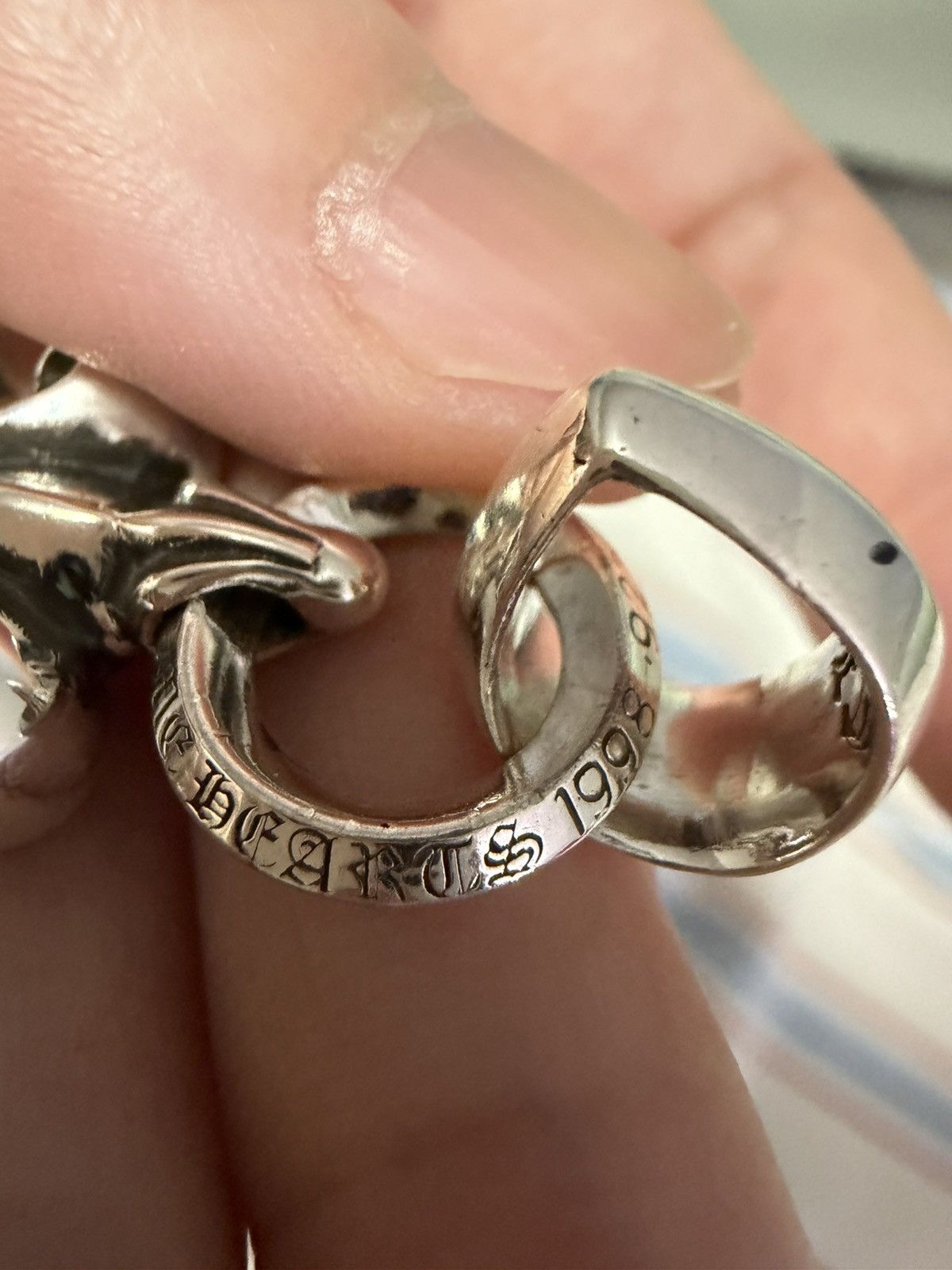 Chrome Hearts Ch fleur pendant Large - new Size ONE SIZE - 7 Thumbnail