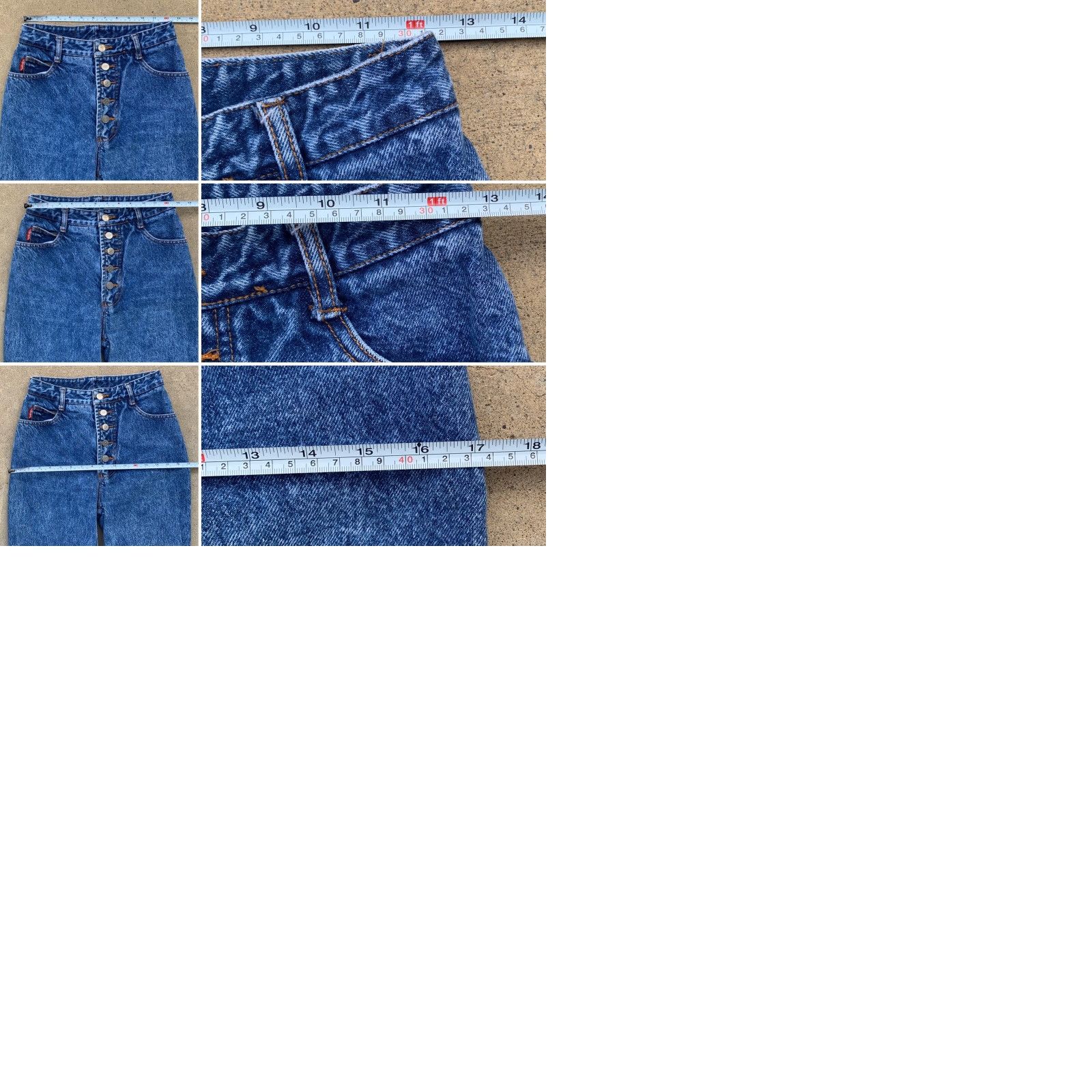 Vintage VINTAGE Bongo Jeans Exposed Button Fly Acid Wash Stone Wash 7 26” Waist 1980s 1990s Denim Mens/Unisex Skinny? (Cannot determine gender from title) Size 28" / US 6 / IT 42 - 9 Thumbnail