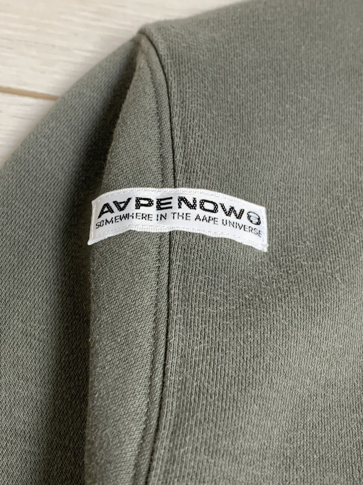 Aape AAPE By A Bathing Ape "AAPE NOW" Universe Sweatshirt - Green Size US M / EU 48-50 / 2 - 12 Thumbnail