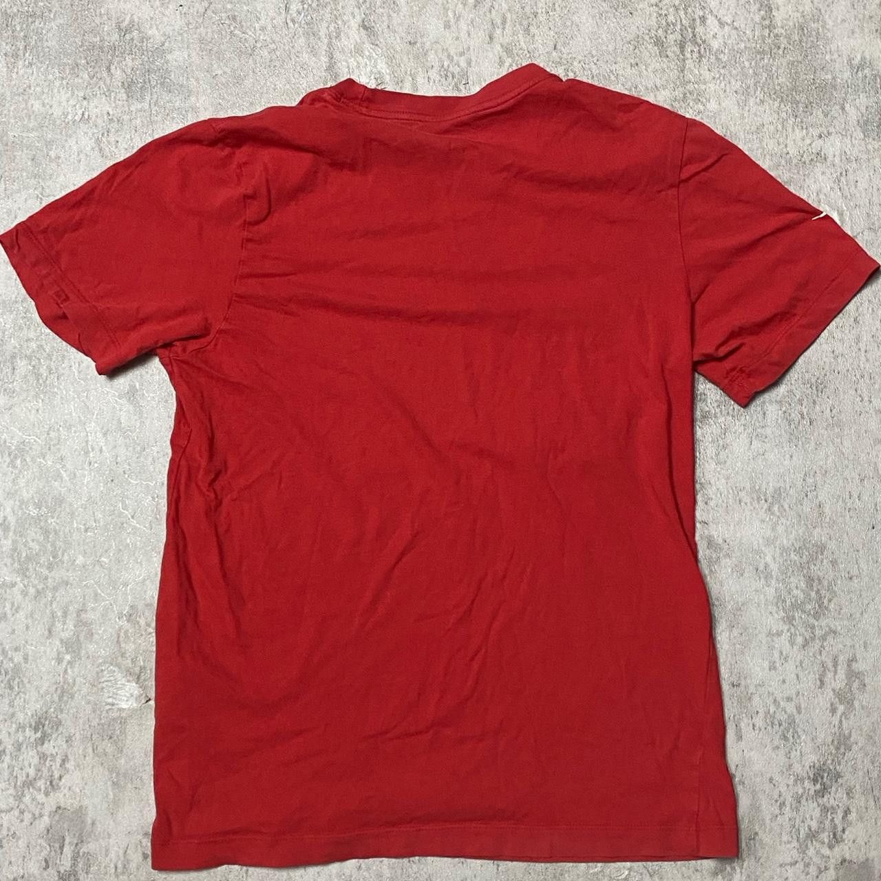 Nike Red Nike Dri-Fit short sleeve shirt #sportswear Size US S / EU 44-46 / 1 - 4 Thumbnail
