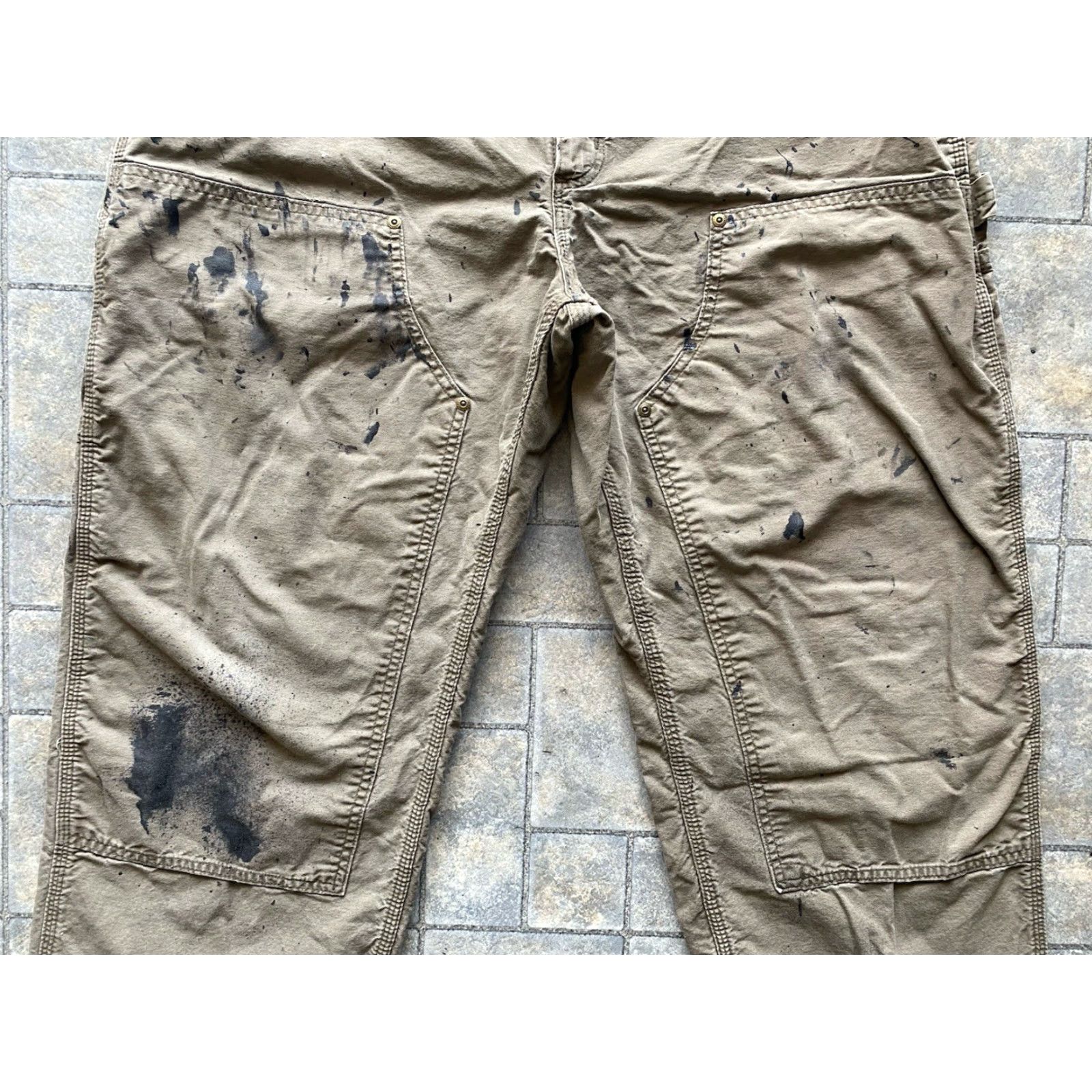 Carhartt Carhartt Pants Men 38x30 B195 LBR Double Knee Flaws Wear See Photos Size US 38 / EU 54 - 3 Thumbnail