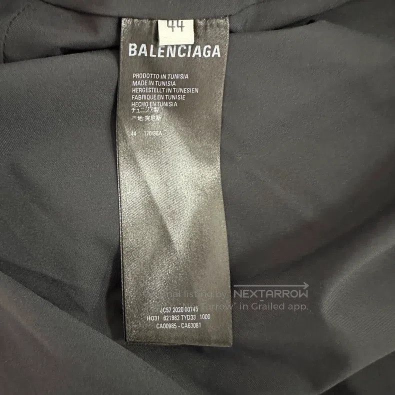 Balenciaga Balenciaga Black Classic Turtleback Hidden Hood Down Coat Size US S / EU 44-46 / 1 - 3 Thumbnail
