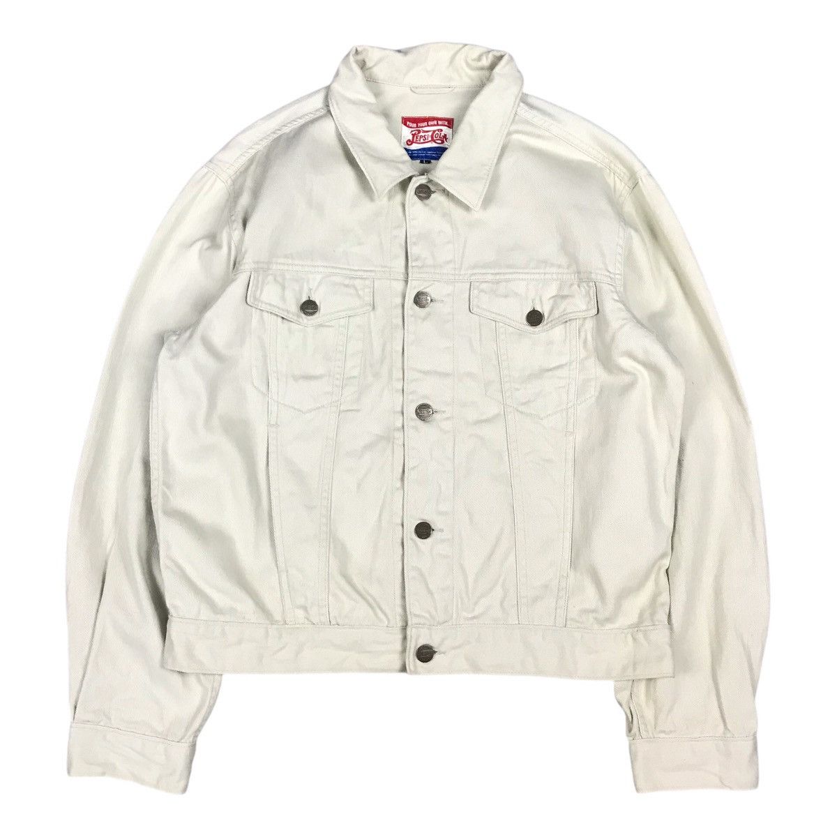 VINTAGE PEPSI COLA BUTTON JACKET