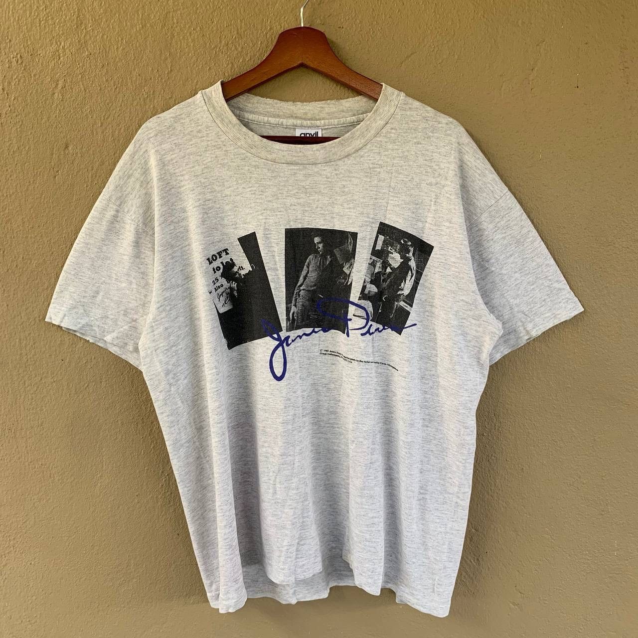 Art Comes First Rare Distressed Vintage James Dean Photo Tees Size US L / EU 52-54 / 3 - 1 Thumbnail